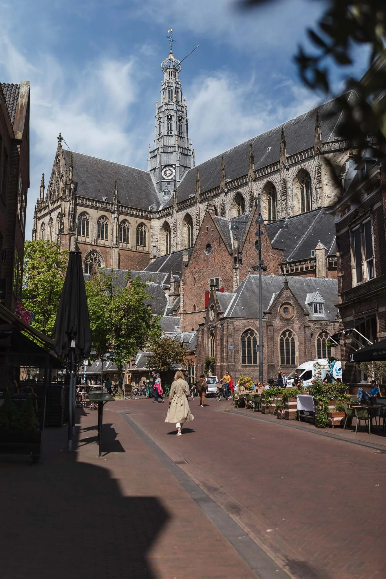 Haarlem centre with church