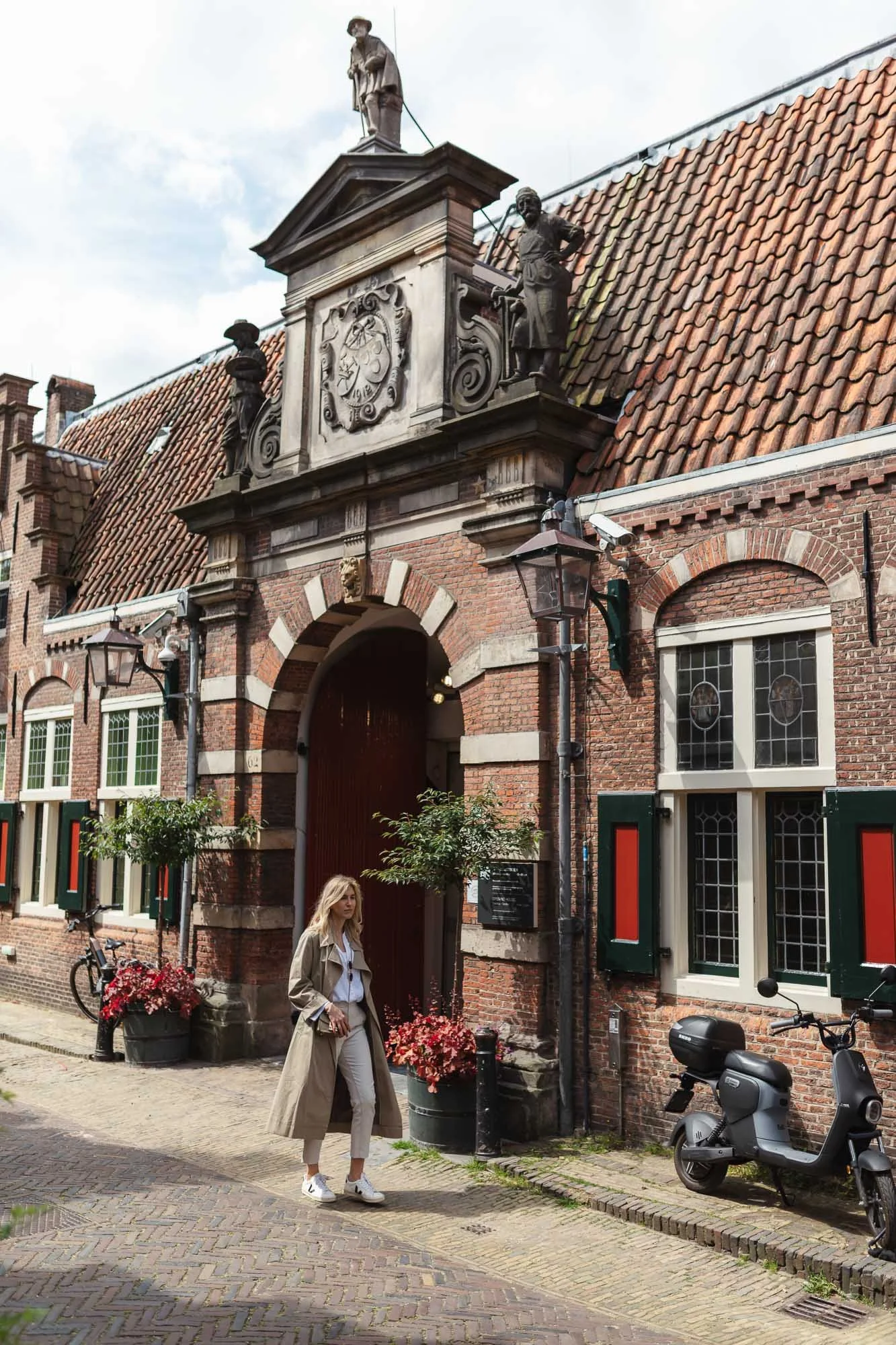 Frans Hals Museum Entrance Haarlem