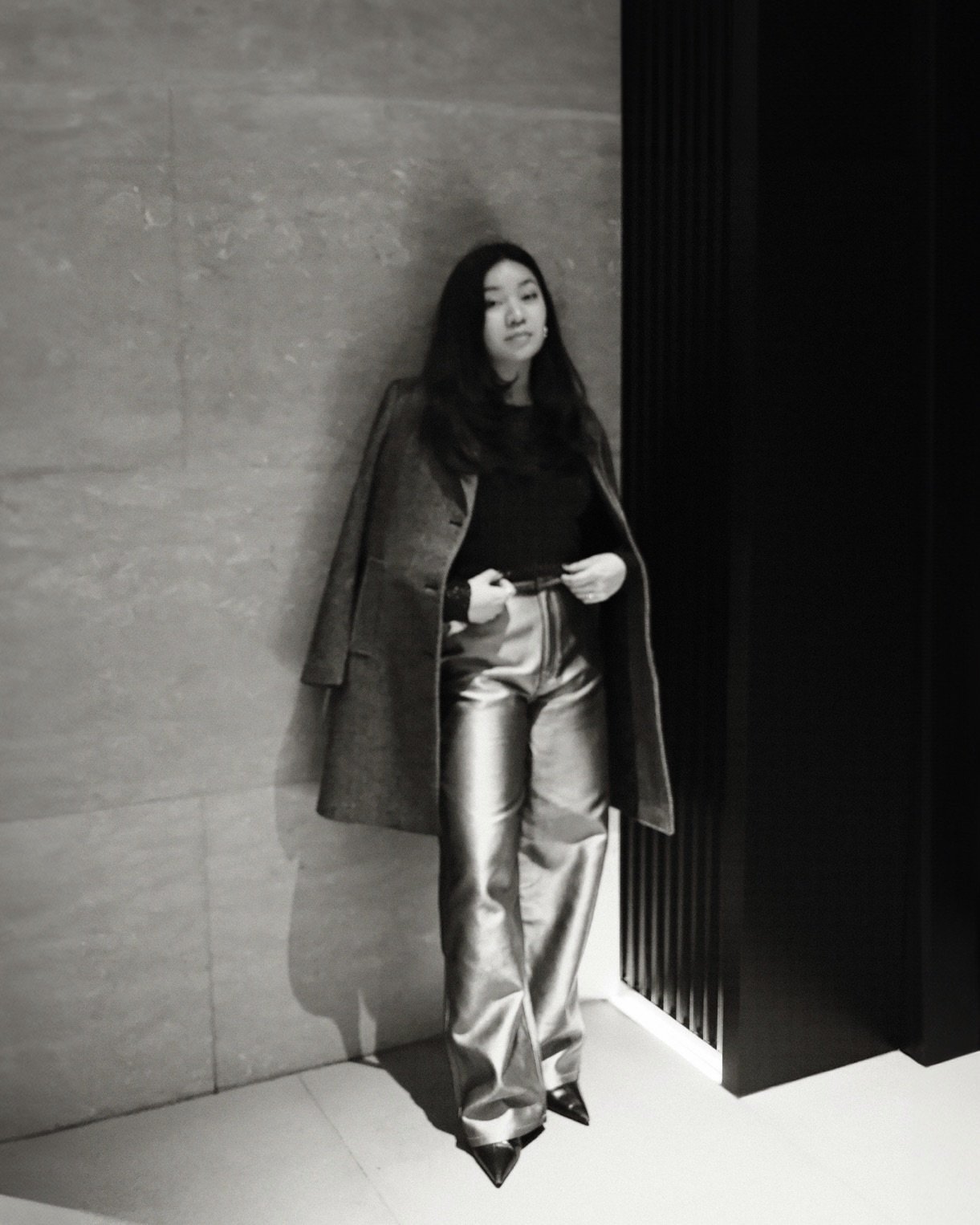 Pulling up to the holiday festivities in @CalvinKlein and some souvenirs from the trip. Just the right amount of sparkle and shine. #Ad