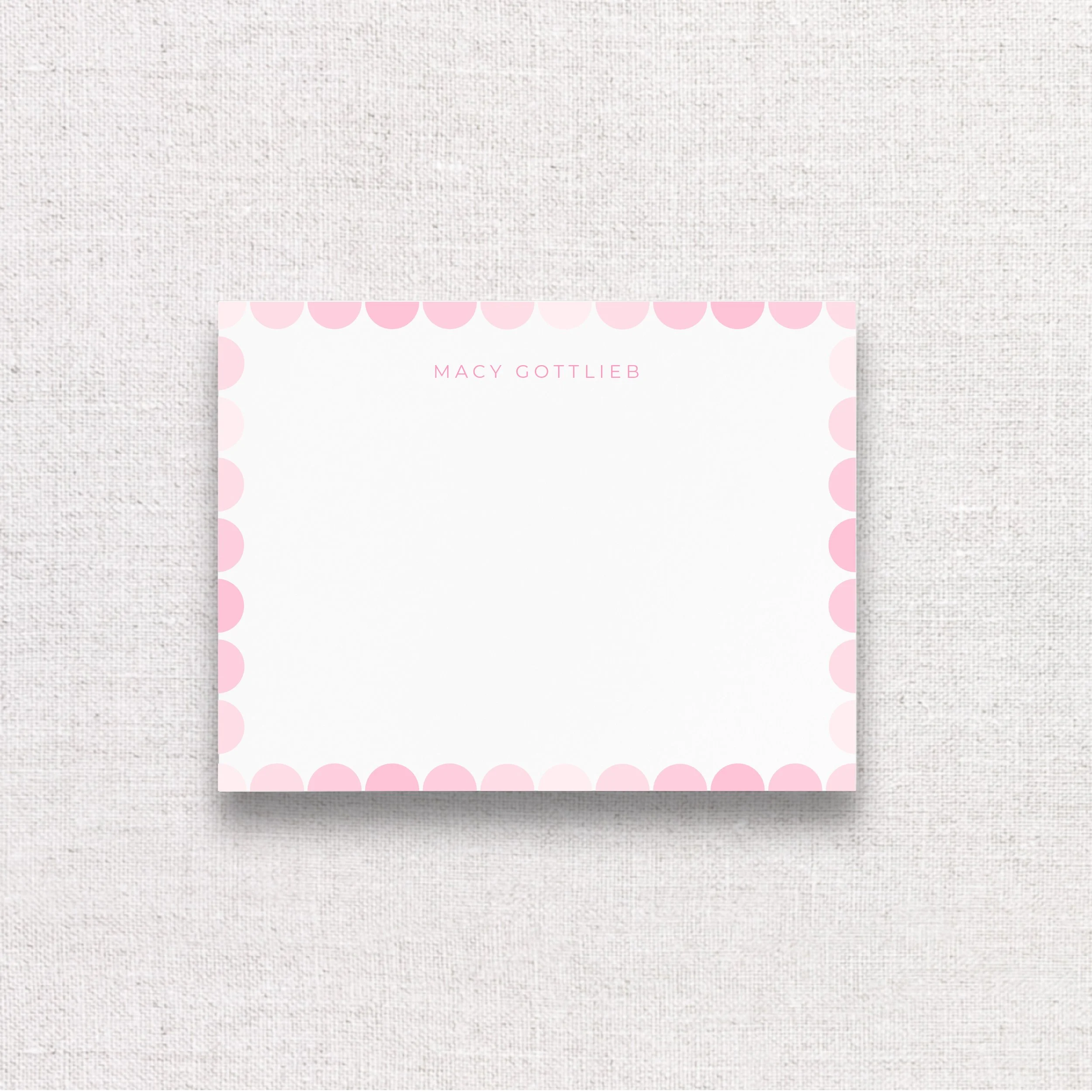 Pink Ombre Dot Border Notecard-02.jpg