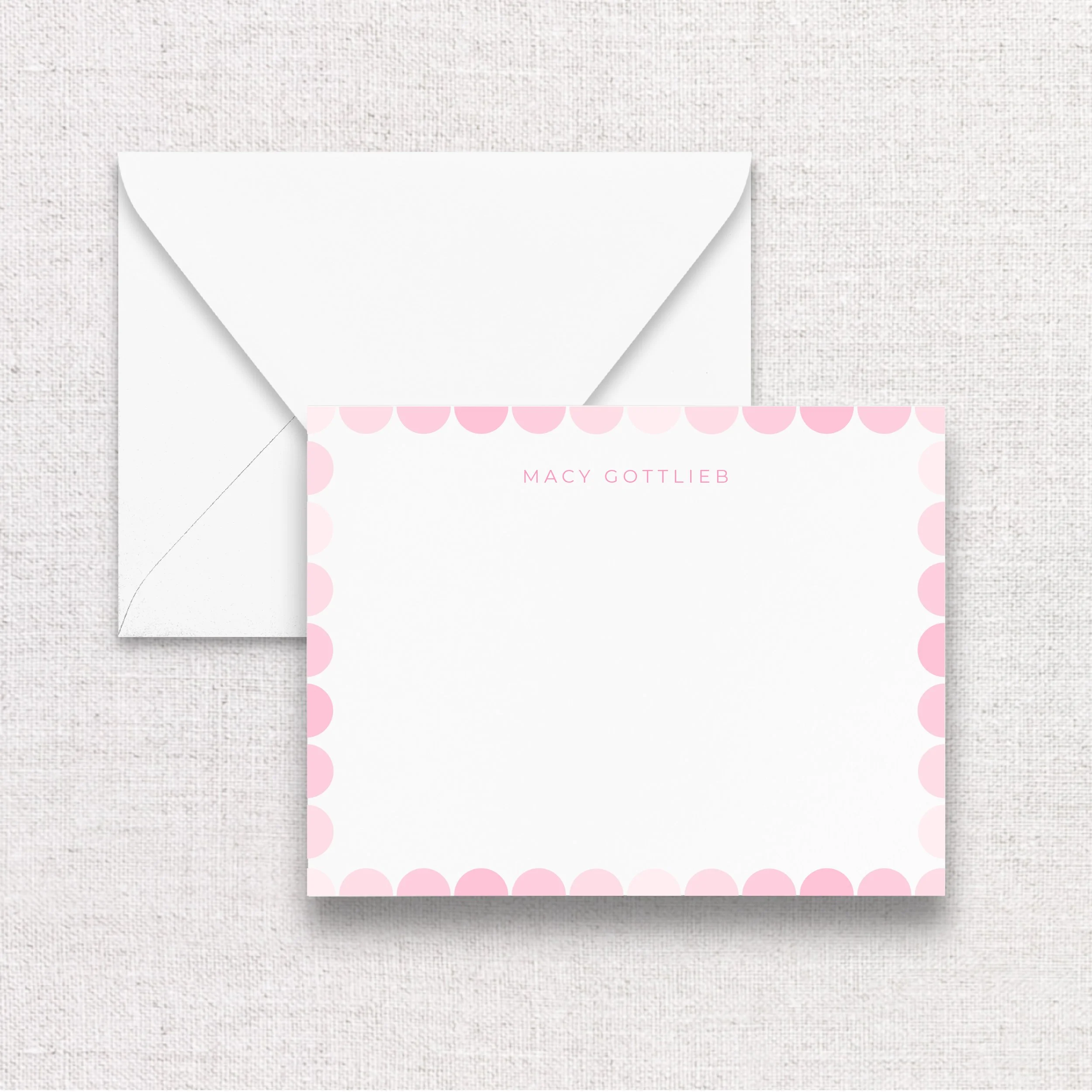 Pink Ombre Dot Border Notecard-01.jpg