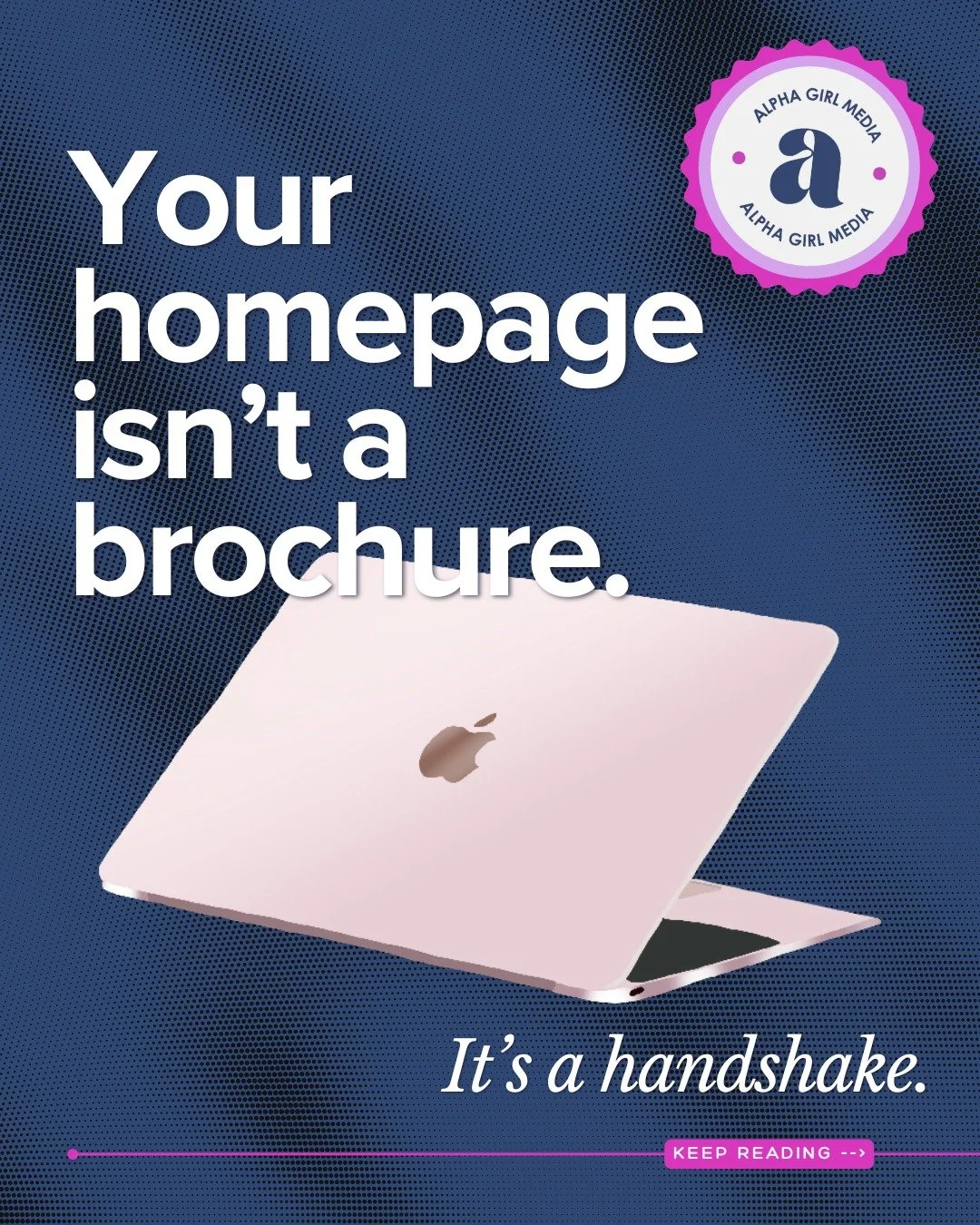 I used to treat my homepage like a brochure. 📄
Stiff copy, corporate tone, trying way too hard to sound &ldquo;professional&rdquo;, and blending right in with a million others. 🫠

It looked decent.
But aside from the bold colors, it had no substanc