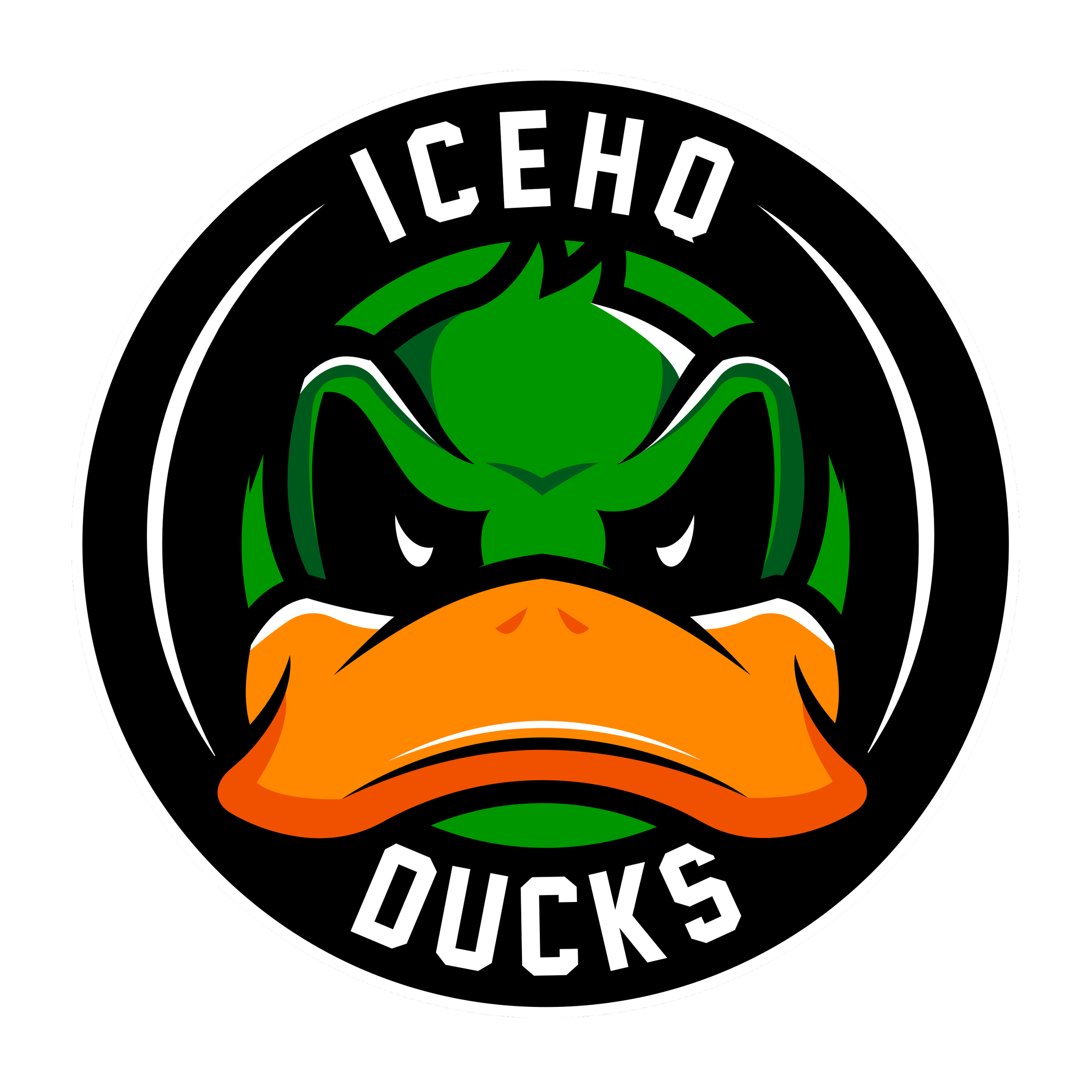 iceHQ Ducks Logo
