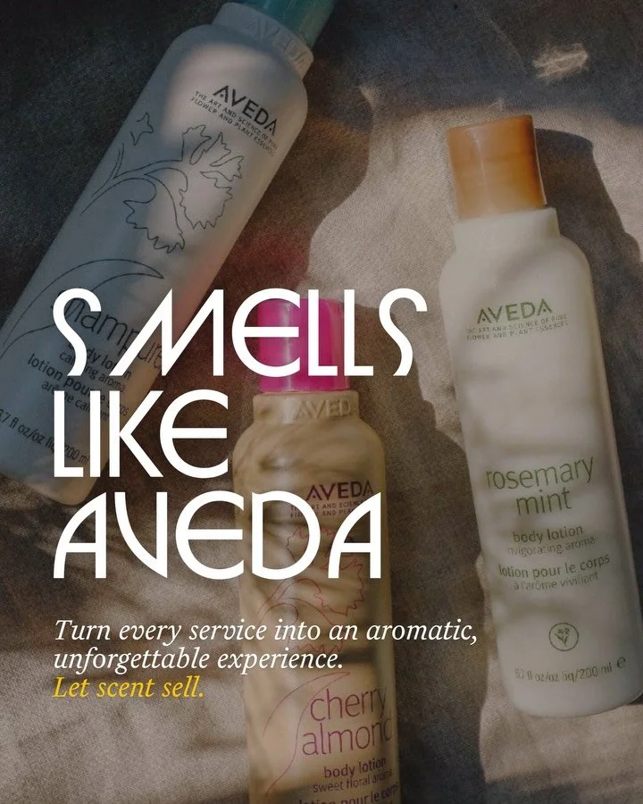 YOUR SECRET WEAPON FOR RETAIL SUCCESS. 🤫💰

We asked: How do you maximize the power of Aveda Aromatherapy in the salon?
The answer: Let the SCENT lead the service and the sale.

Scent = Memory = Loyalty. Your guests associate that incredible feeling