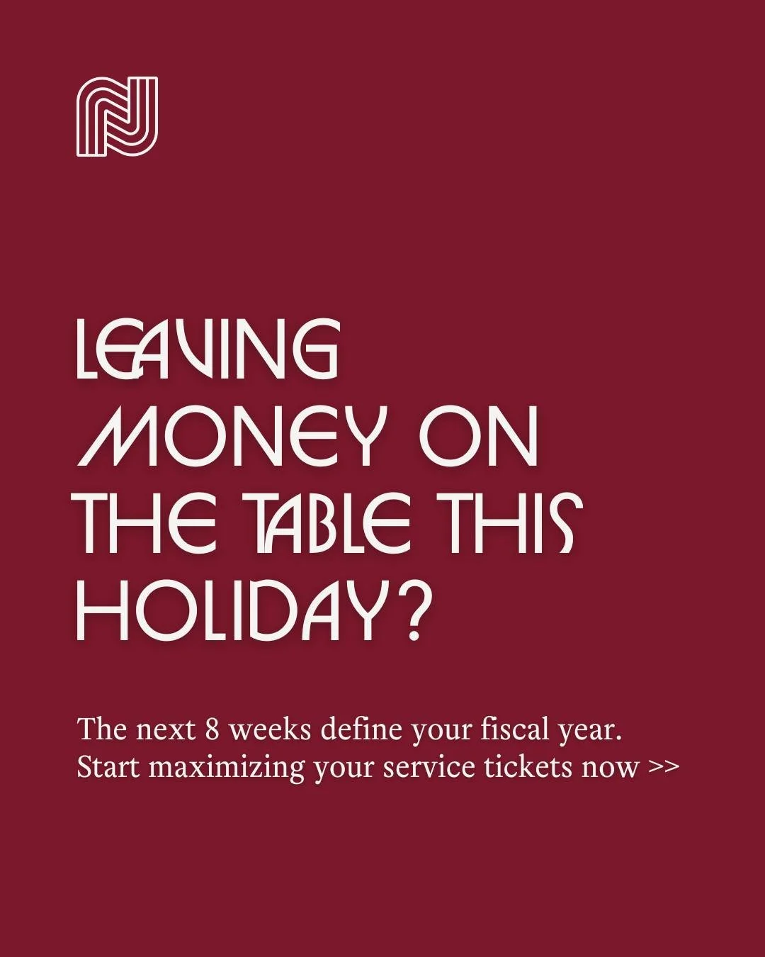 The holiday rush is here and it&rsquo;s more than just your busiest season, it&rsquo;s your biggest opportunity. 🎁

From service upgrades to retail displays, every small move can have a major impact on your year-end results. We&rsquo;ve put together