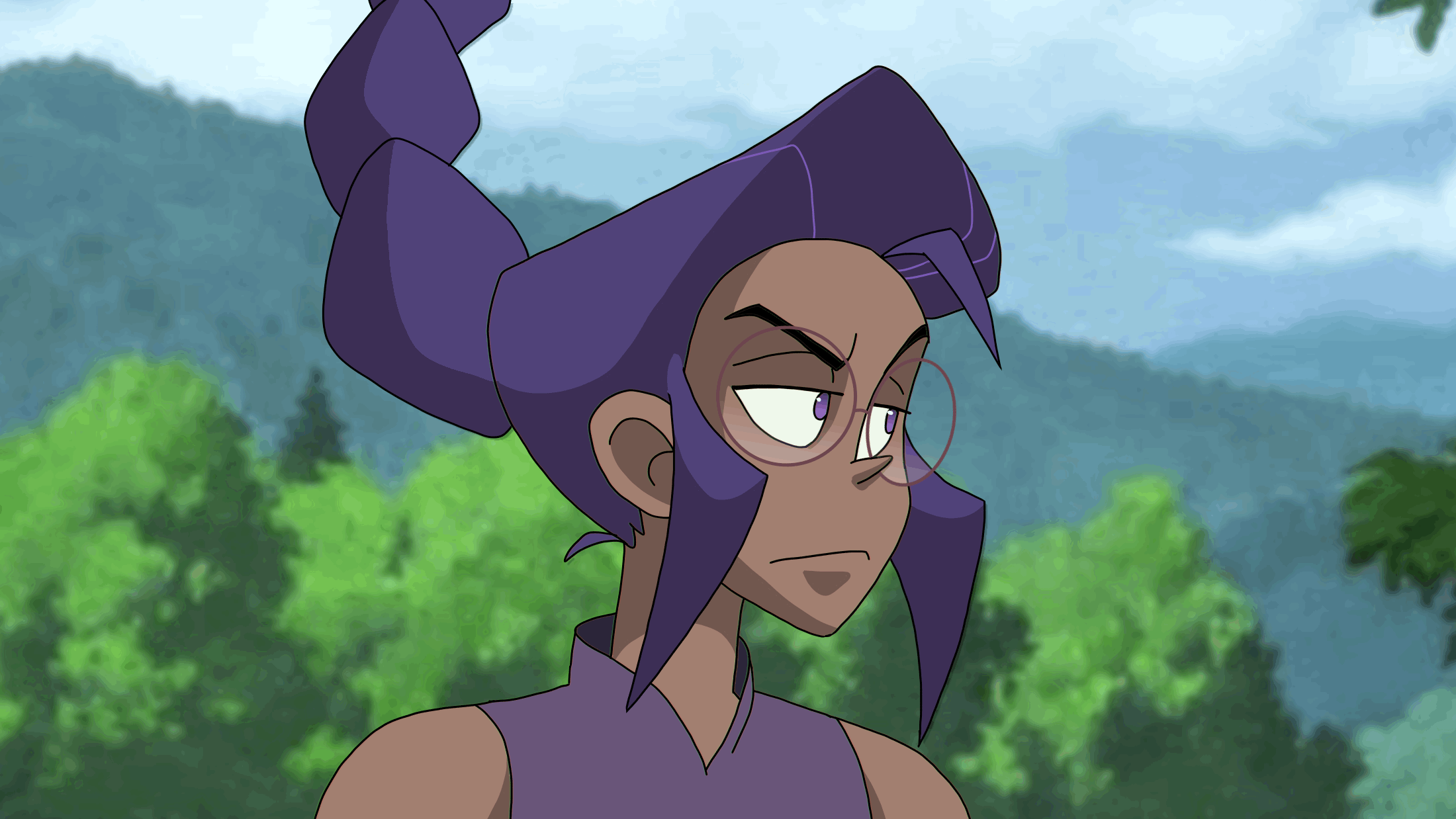 wanted to see if I could bust out an anime head turn in one day.  This is 100% TVPaint if you can believe it.