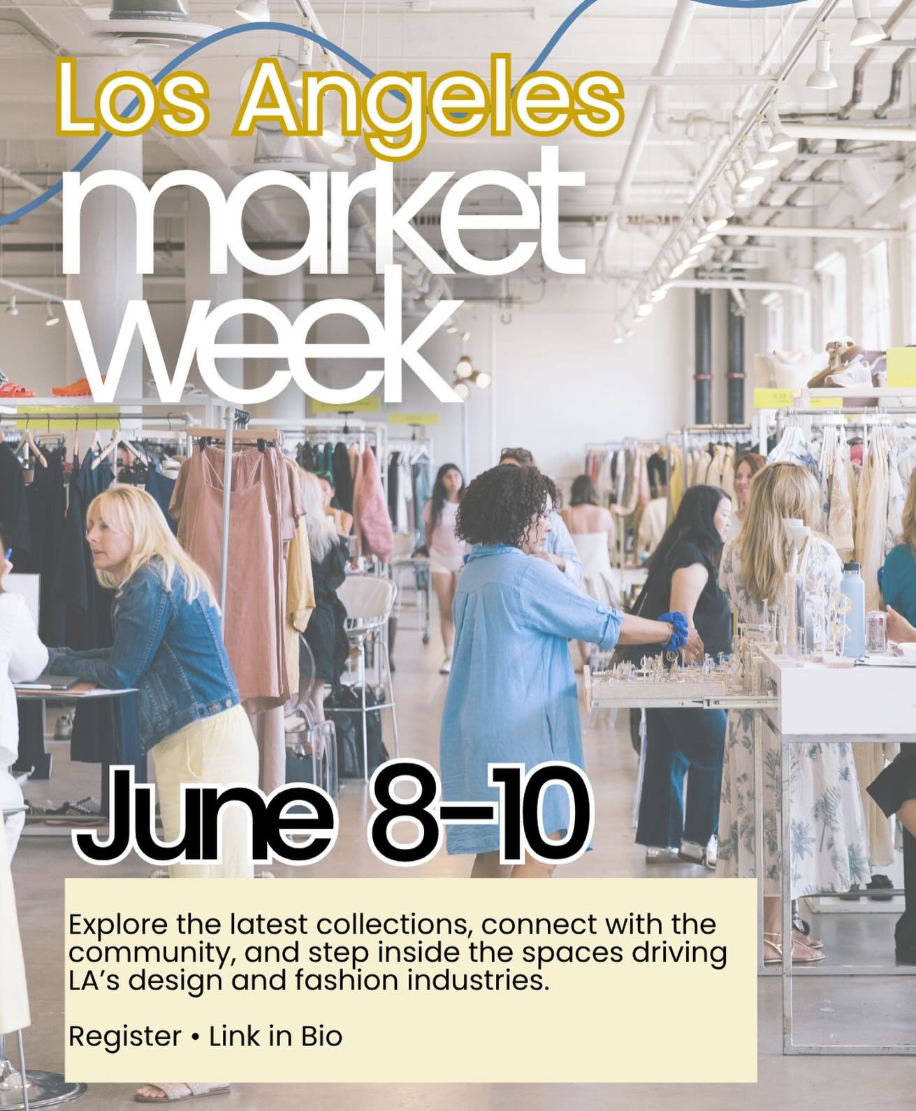 Sun&rsquo;s out, Market Week&rsquo;s calling! ☀️

Join us June 8-10 for Market Week! Three days of fresh finds, new collections, and nonstop inspiration in the heart of the fashion district. More to come 👀