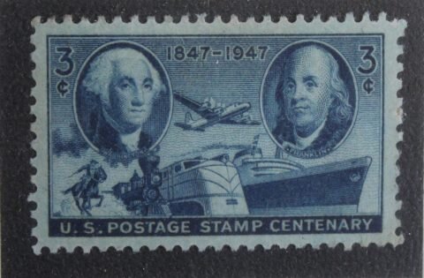 5-cent Franklin Stamp  National Postal Museum
