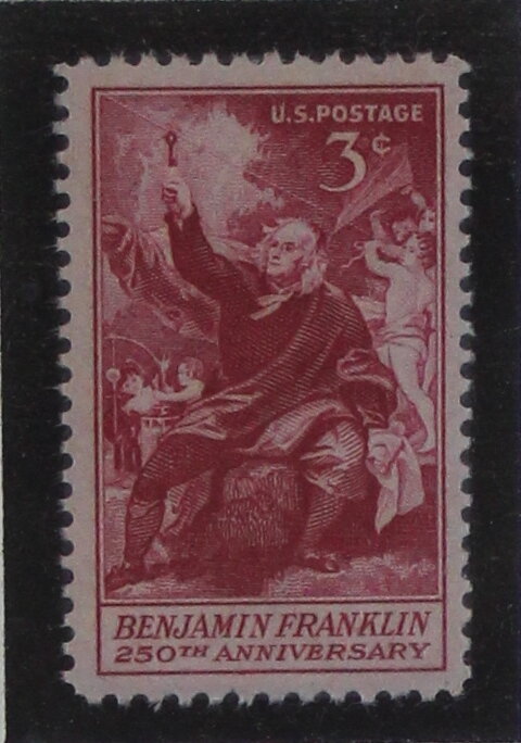 5-cent Franklin Stamp  National Postal Museum