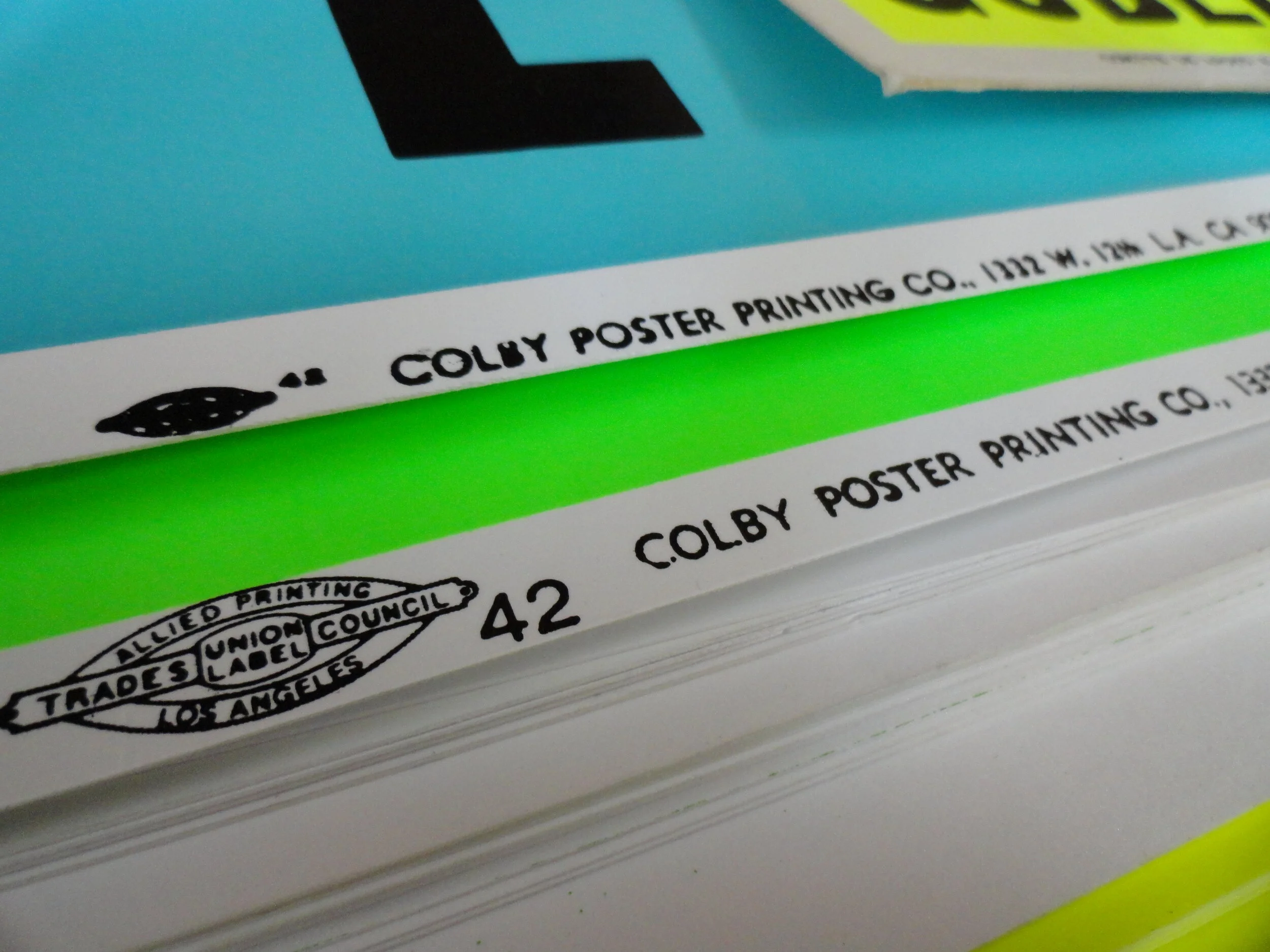 Colby Poster Co. — International Printing Museum