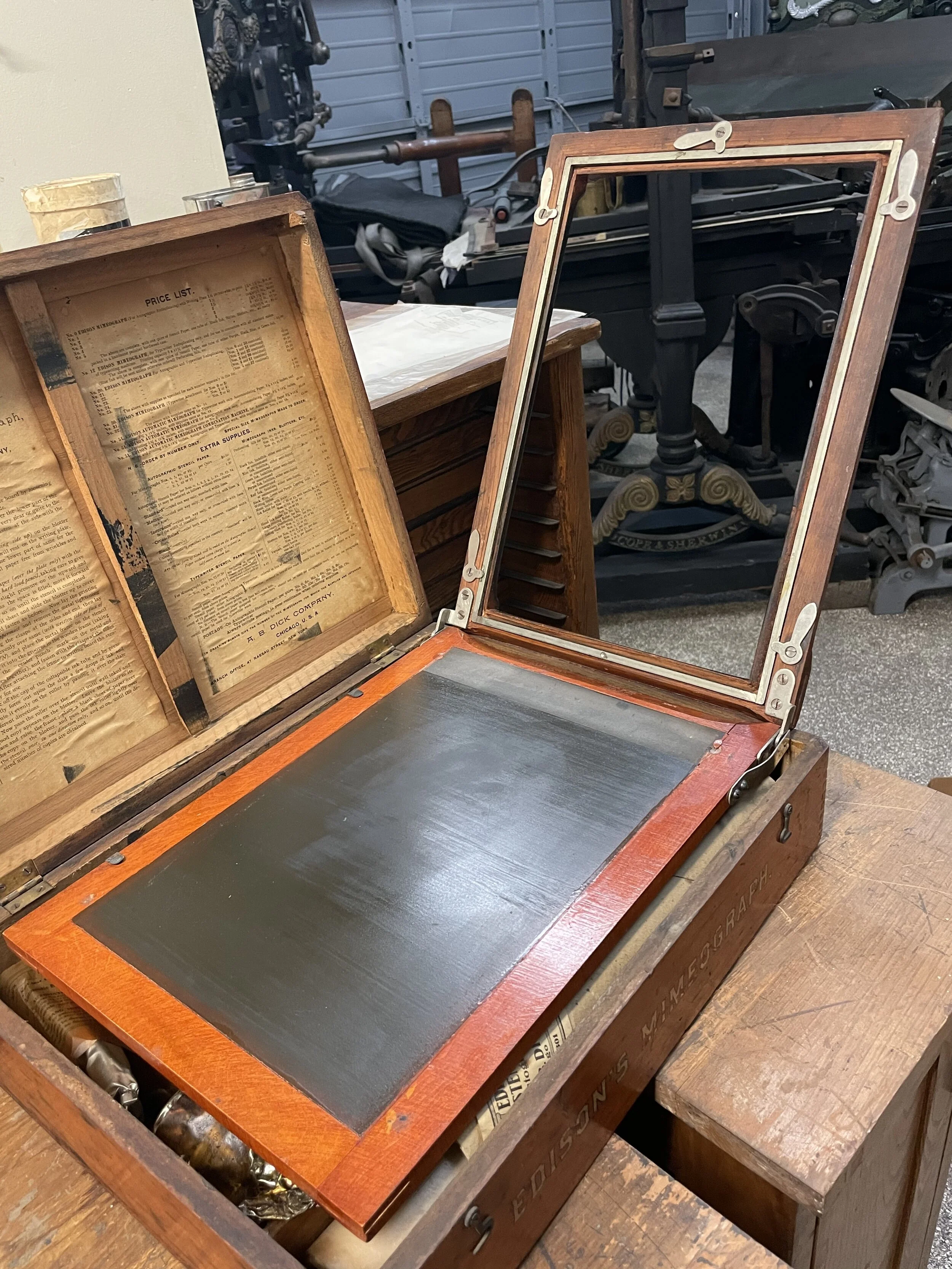 THE HISTORY OF THE MIMEOGRAPH — International Printing Museum