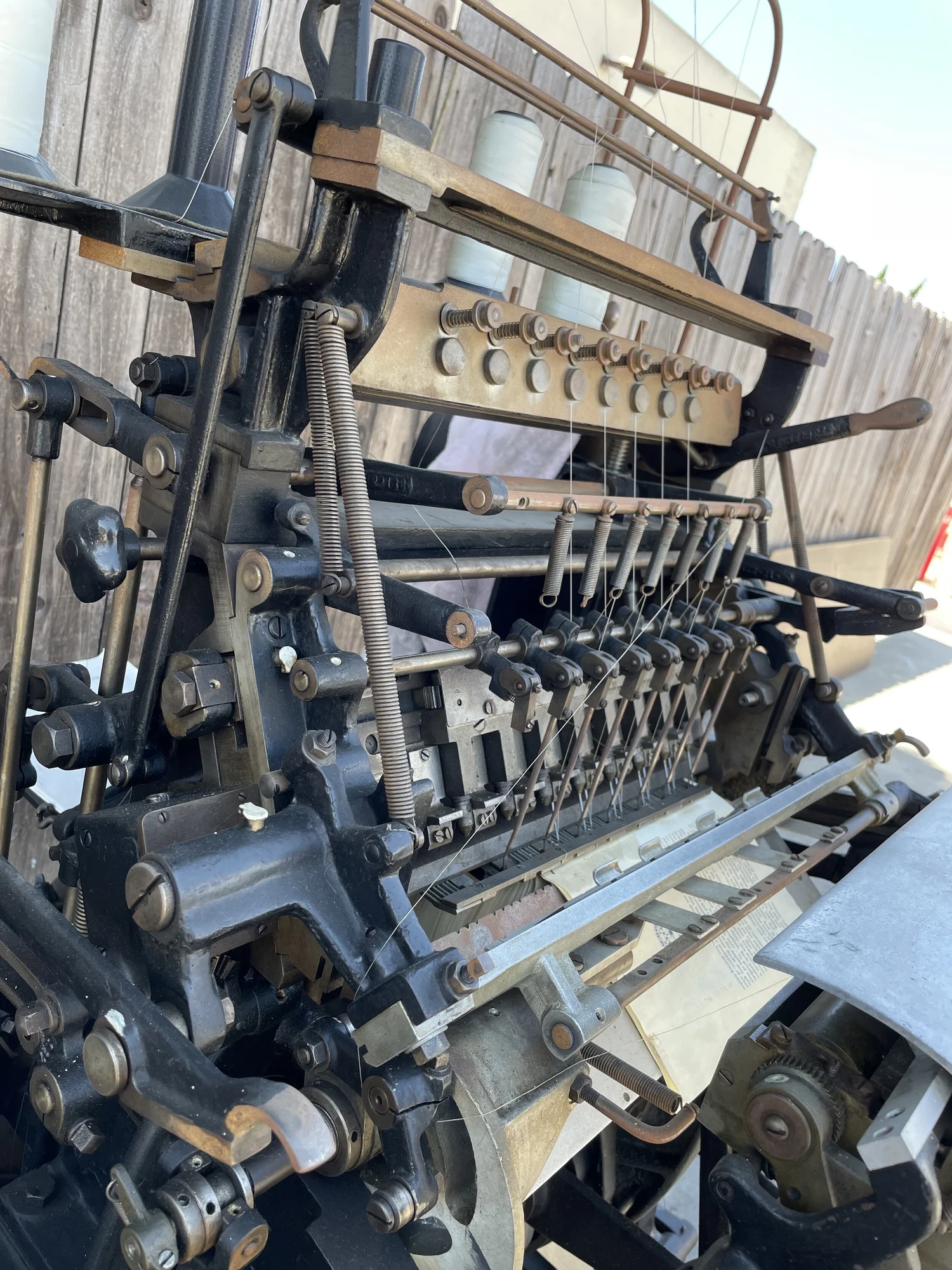 Smyth Book Sewing Machine International Printing Museum