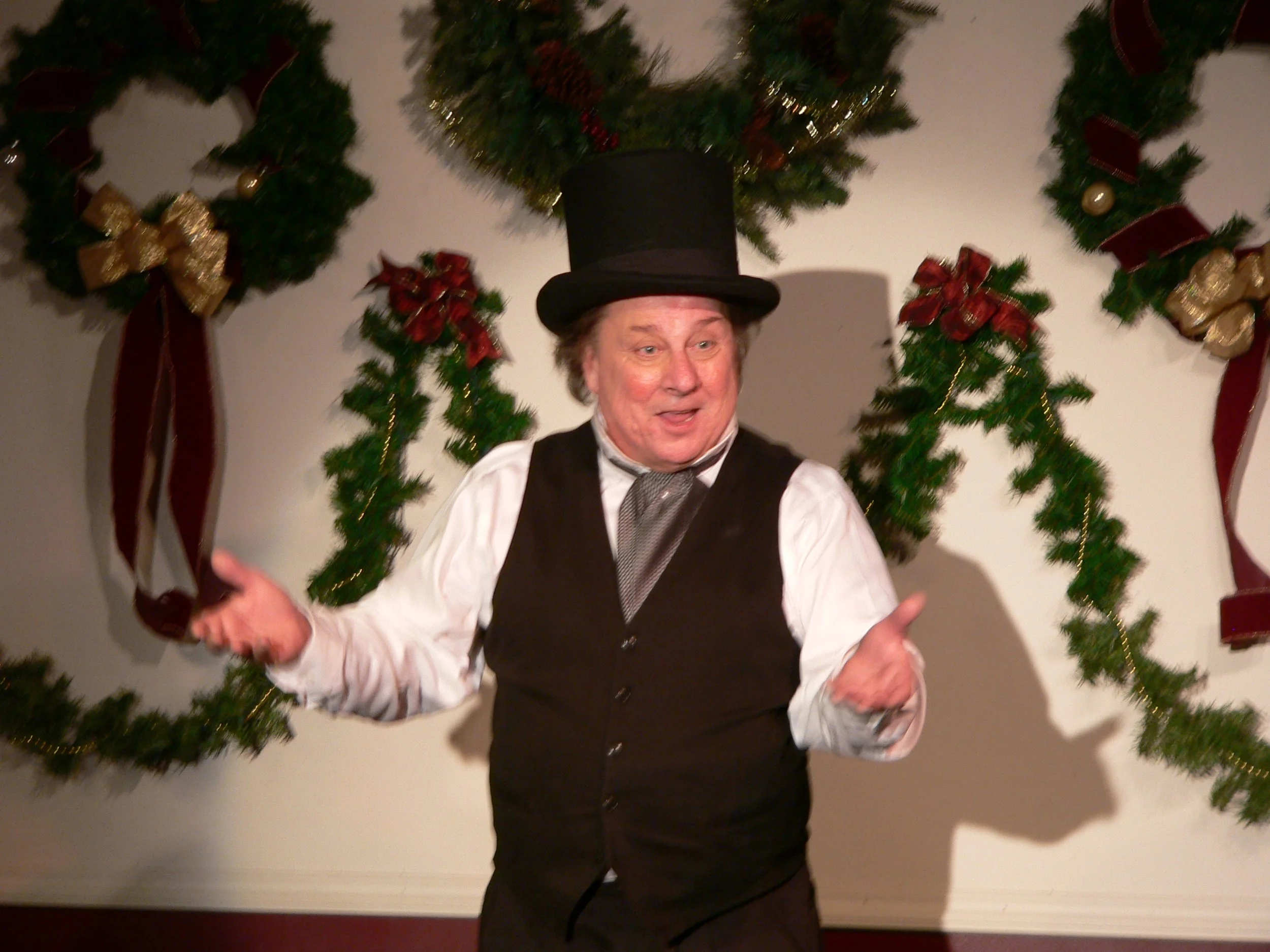 Phil as Charles Dickens
