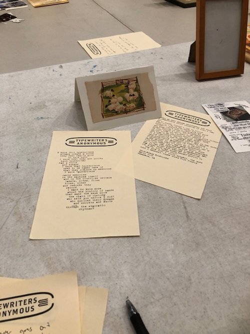 Typewriters Anonymous
