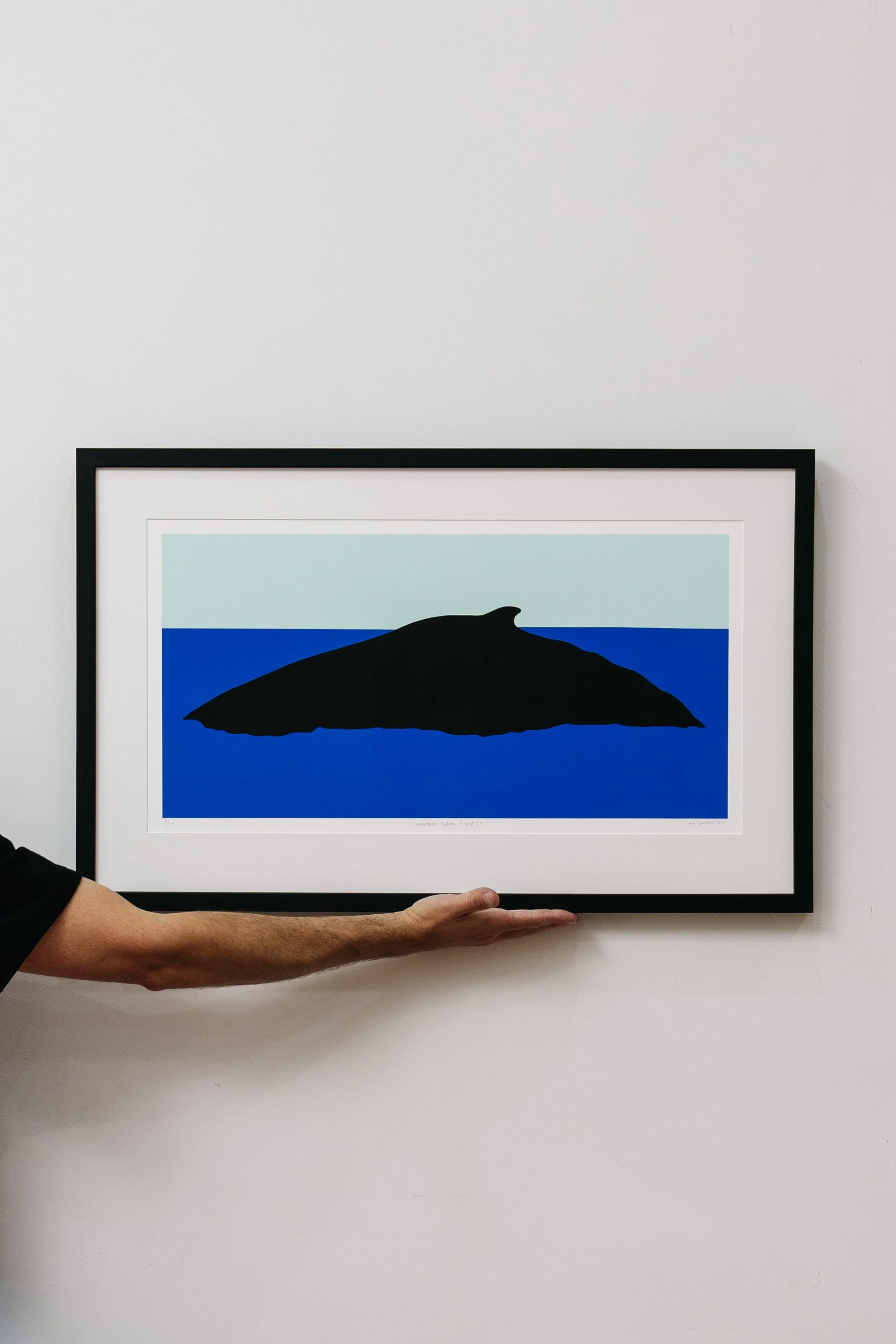 Humpback Dorsal Fin @ 4% Print