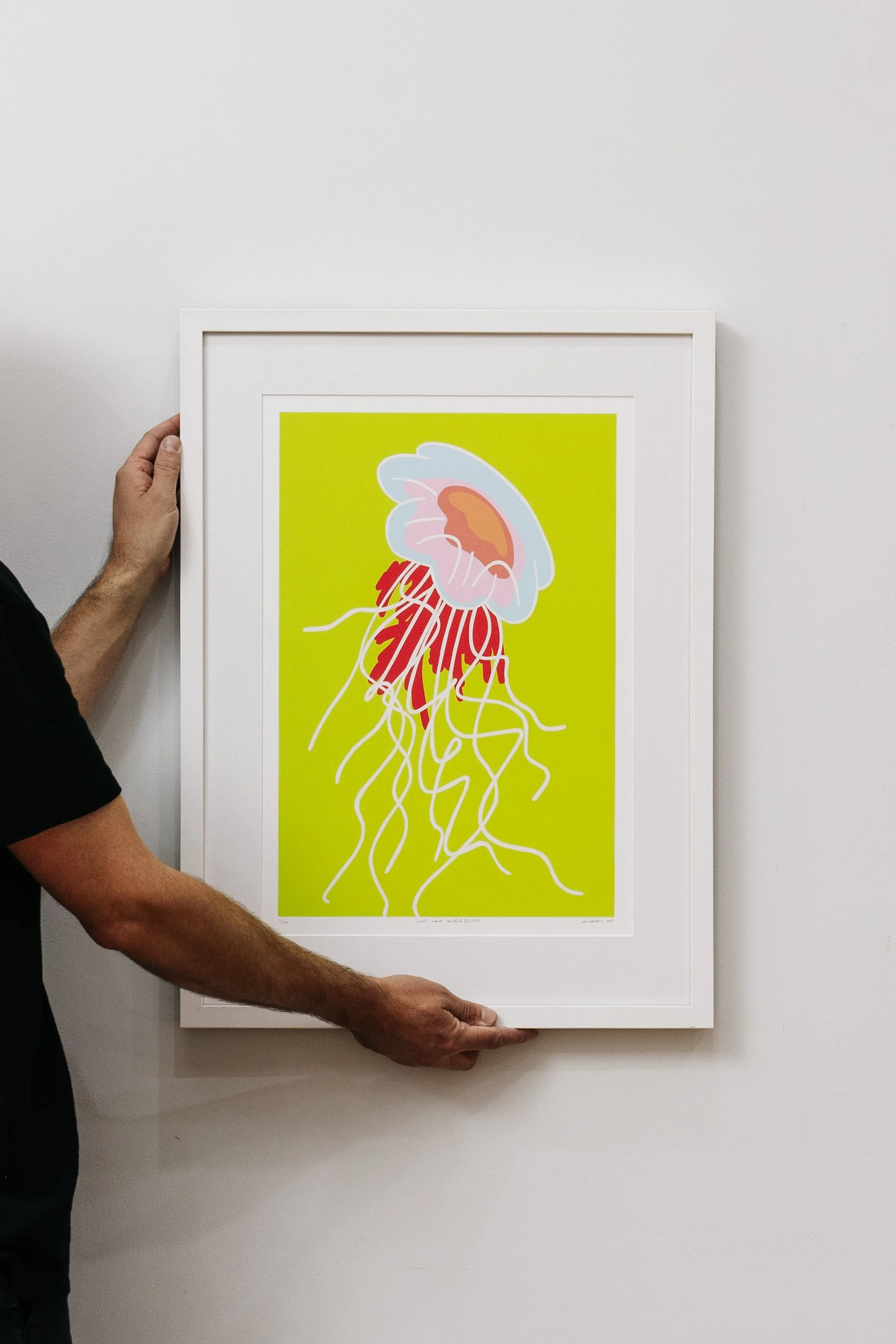 Lion's Mane Jellyfish @ 6.25% Print