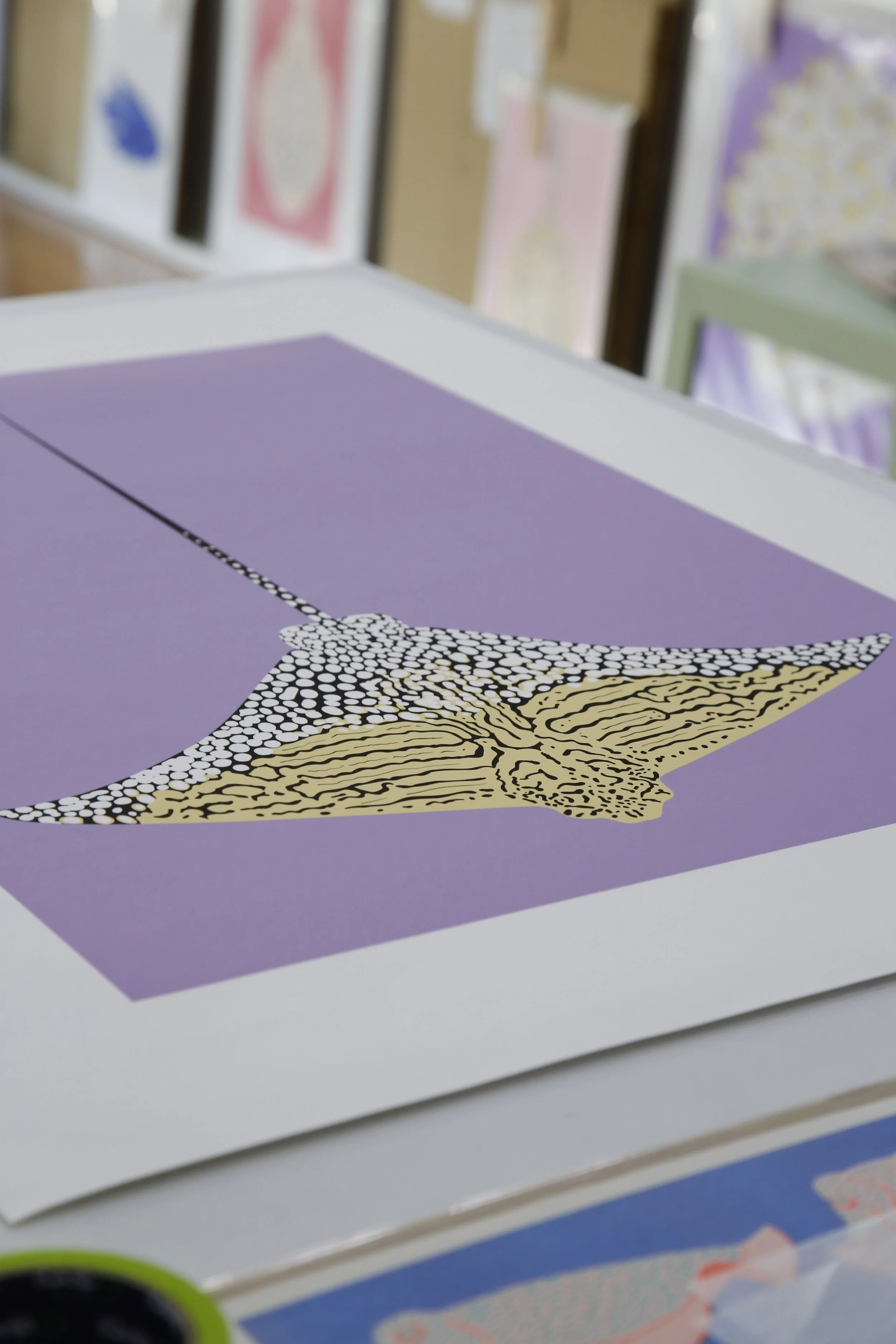 Ian Daniell Ornate Eagle Ray Print_92A7637.JPG