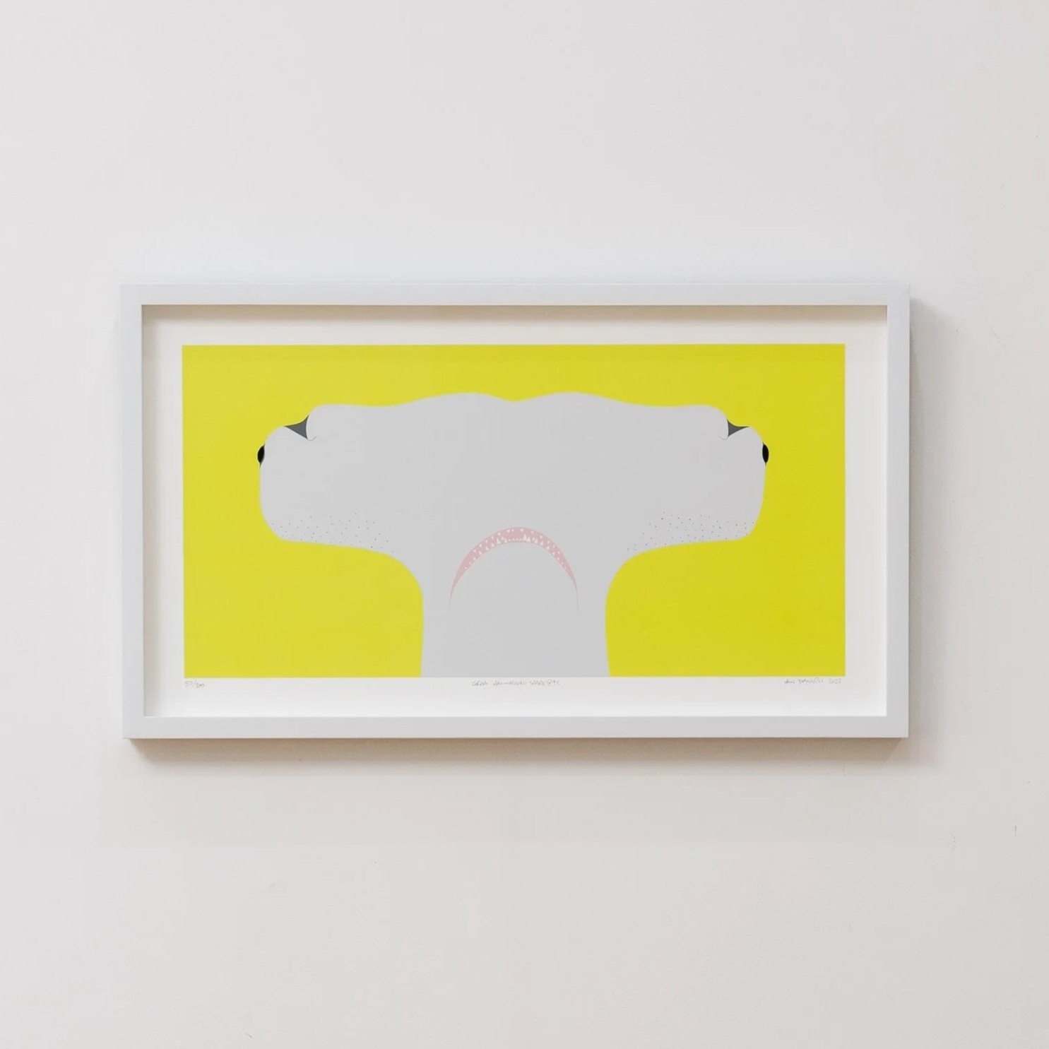 Great Hammerhead Shark @ 9% Print