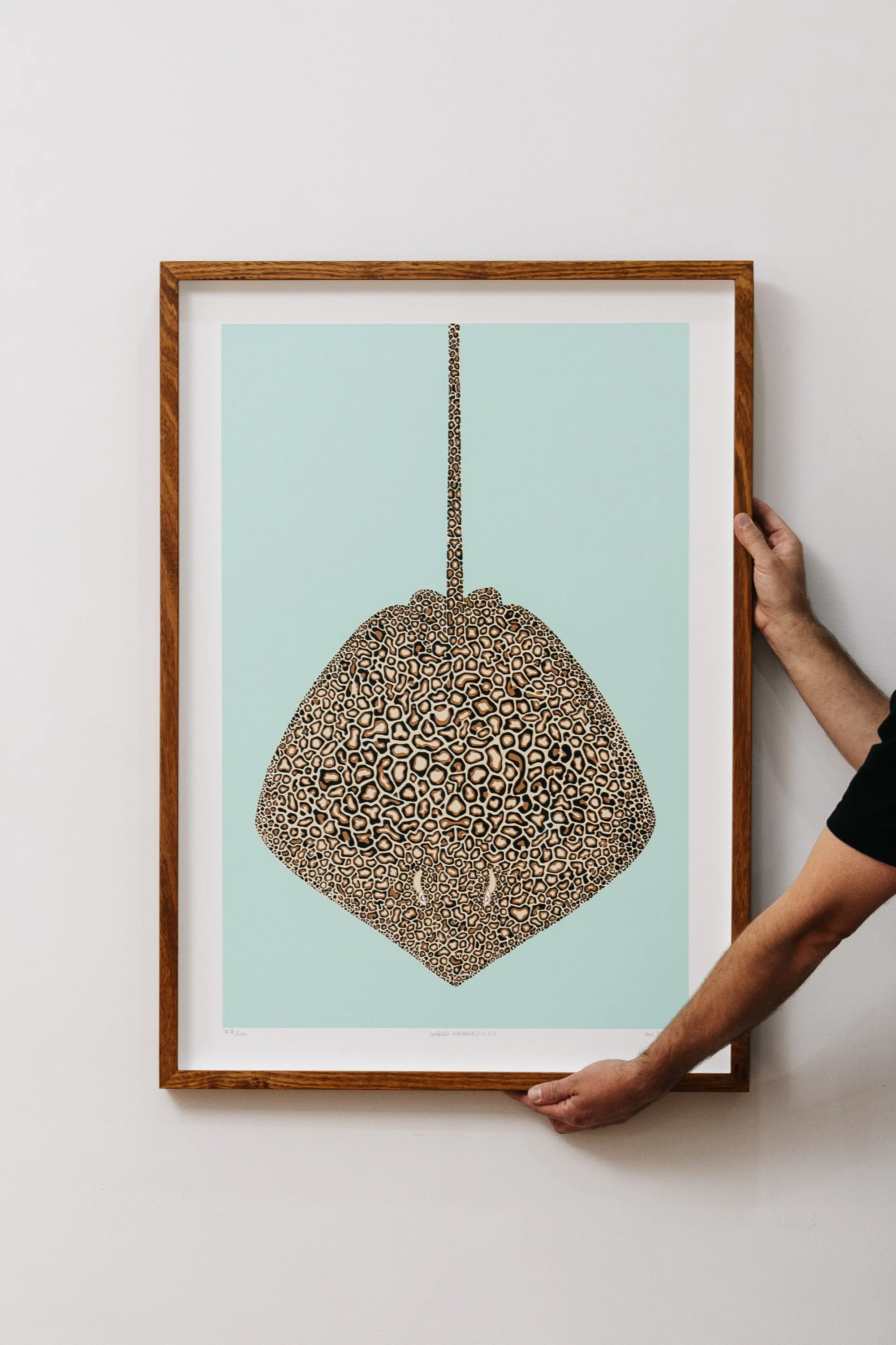 Leopard Whipray @ 11.11% Print