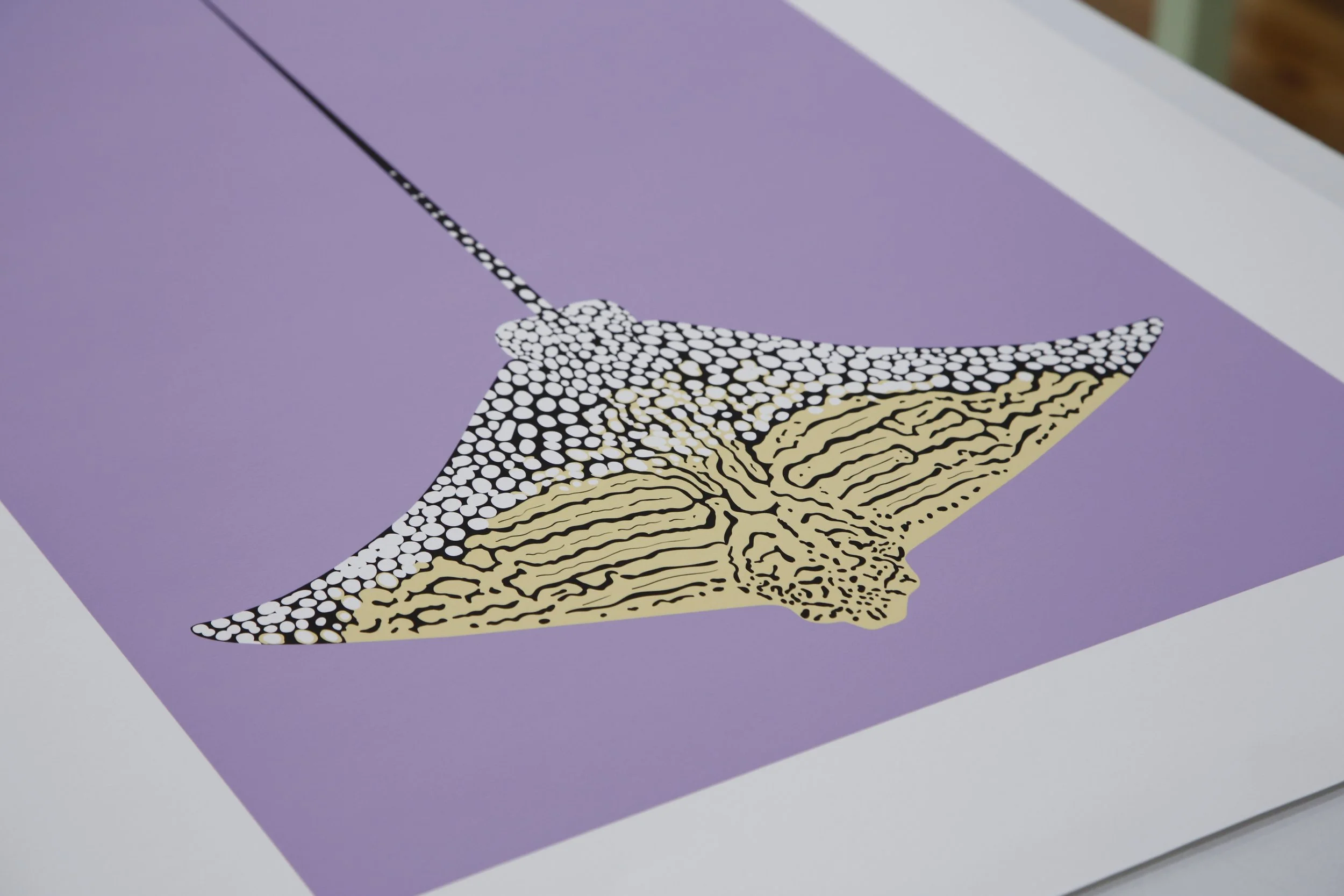 Ian Daniell Ornate Eagle Ray Print_92A7636.JPG