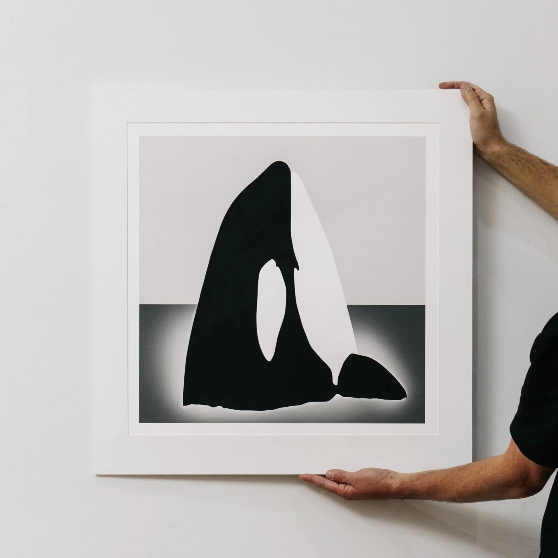 Orca Spyhop @ 6.25% Monochrome Edition Print