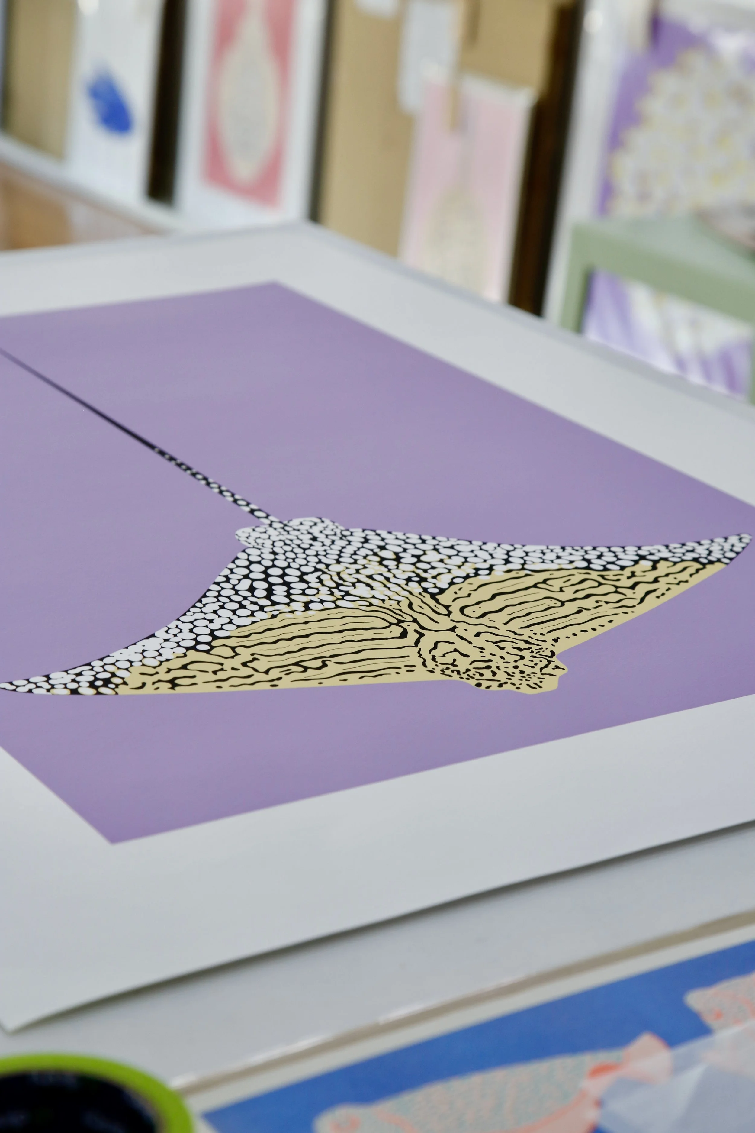 Ian Daniell Ornate Eagle Ray Print 2026 C.JPG