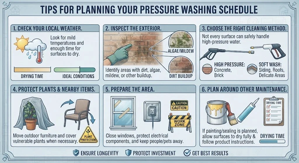 Tips for Pressure Wash Your House
