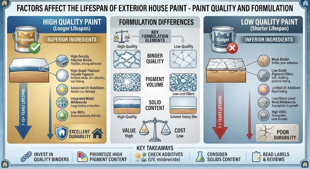 Paint Quality and Formulation