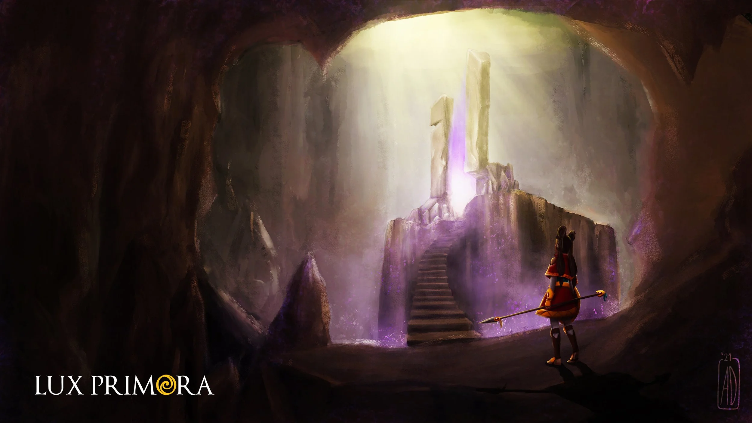 Environment Concept for Lux Primora - Pocco Caves