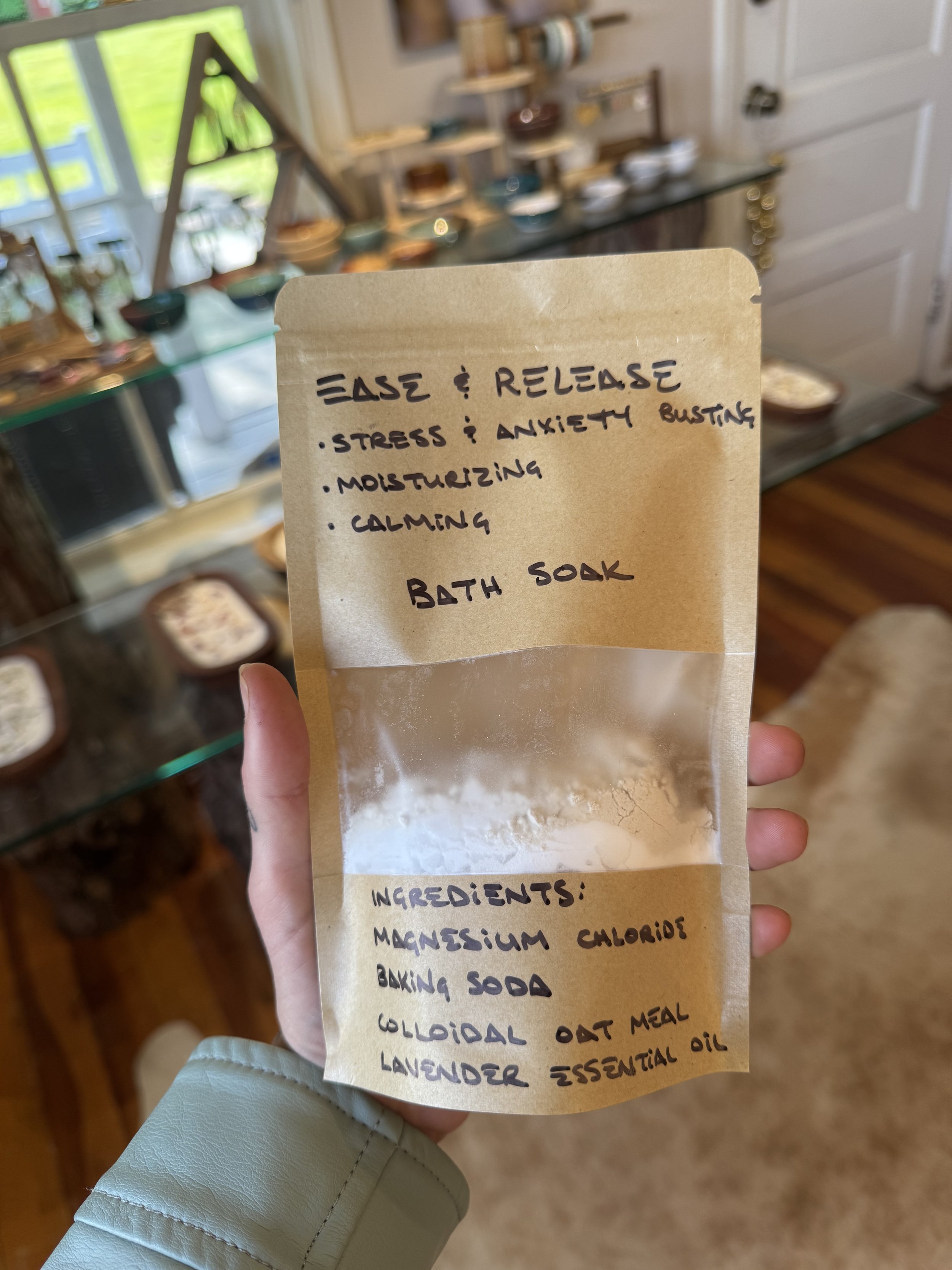 Ease & Release bath soak