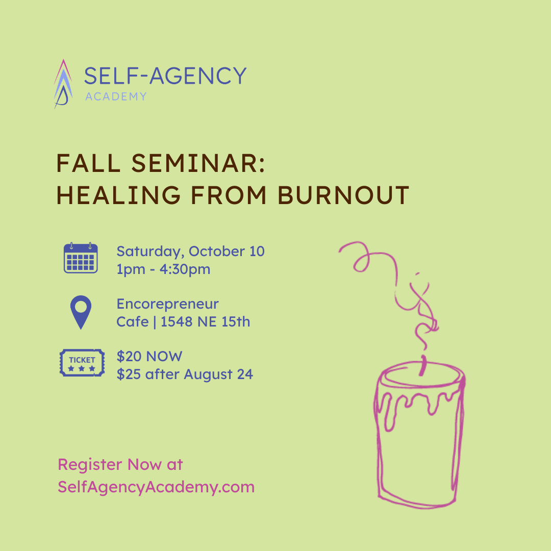 Fall Seminar : Healing from Burnout