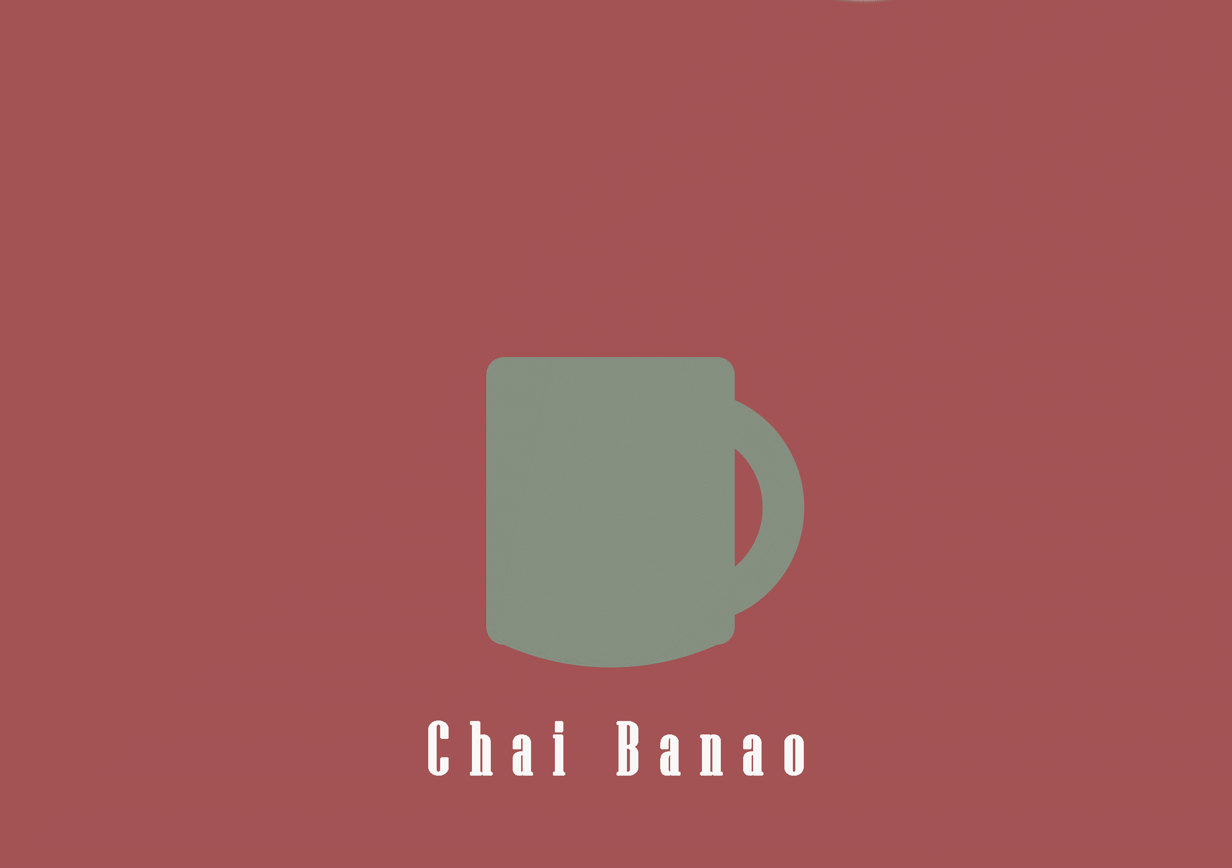 Chai Banao - Thesis Project
