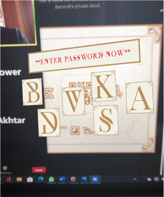 Preview of Web AR display