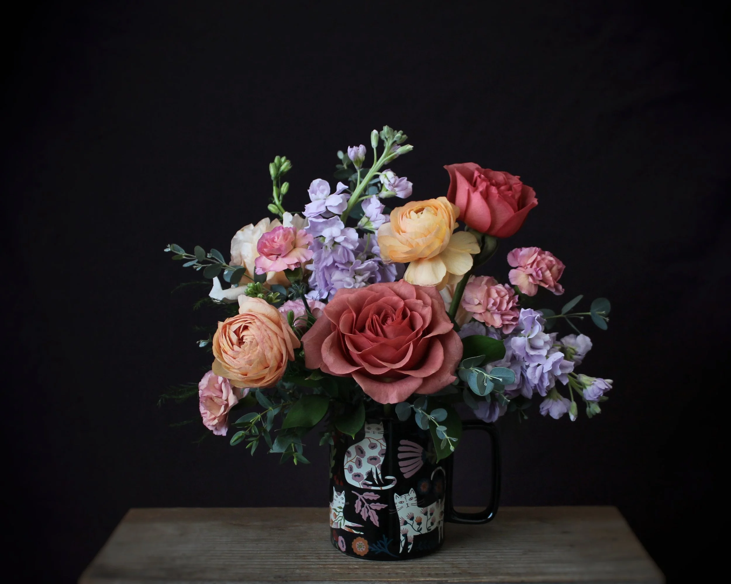 Mug of Flowers - Catbloom.JPG