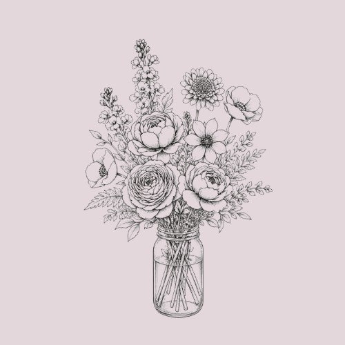 Mason Jar Flowers