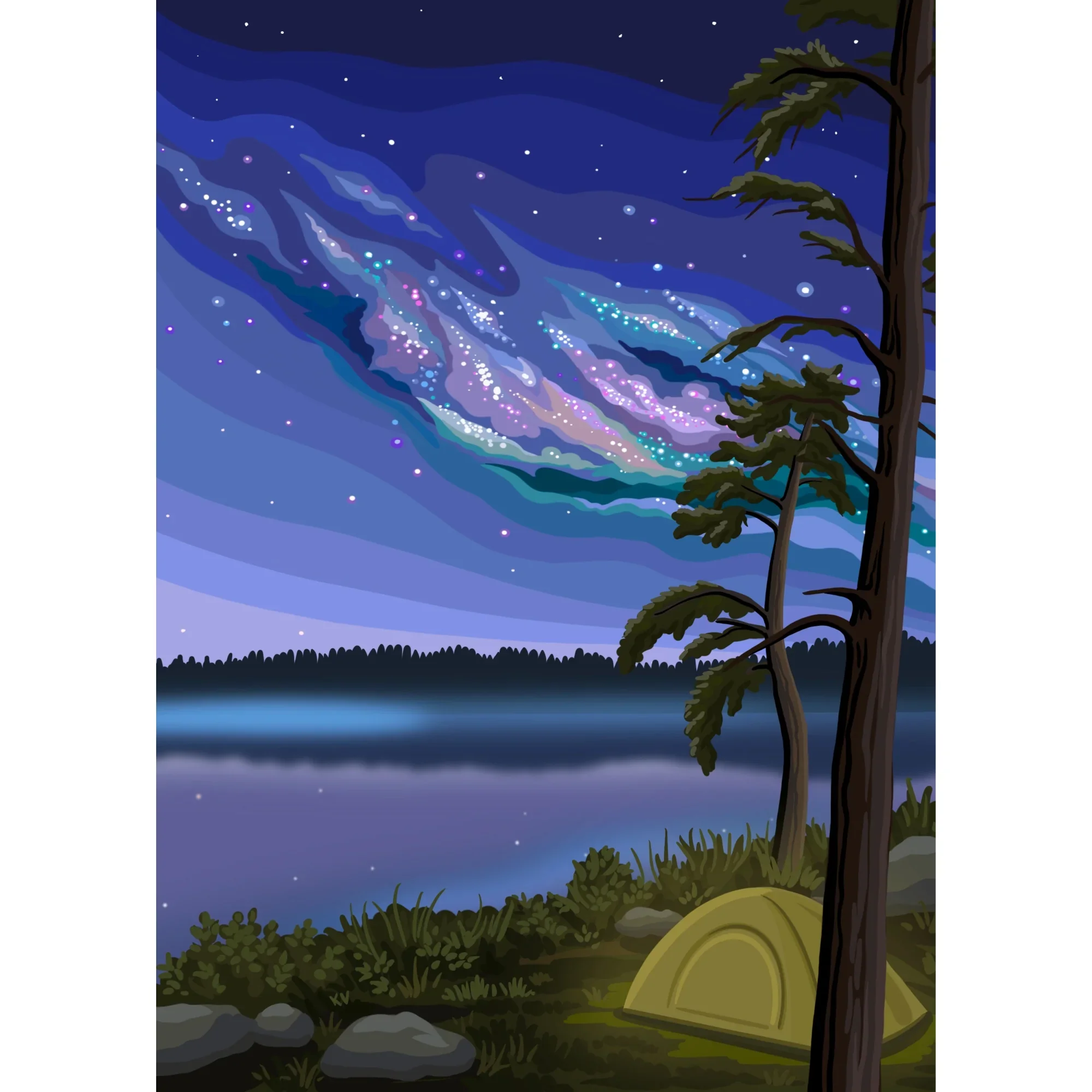 Villager Puzzles - Northern Camping Image.webp