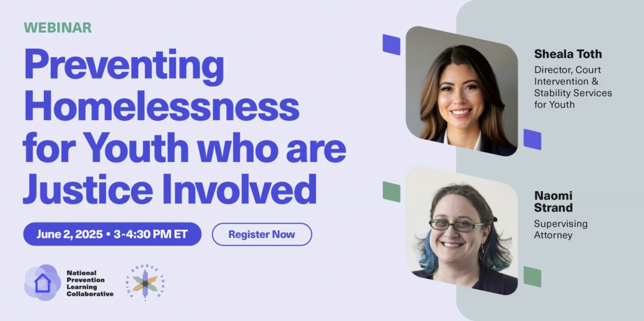 Webinar: Preventing Homelessness with Youth Who Are Court Involved