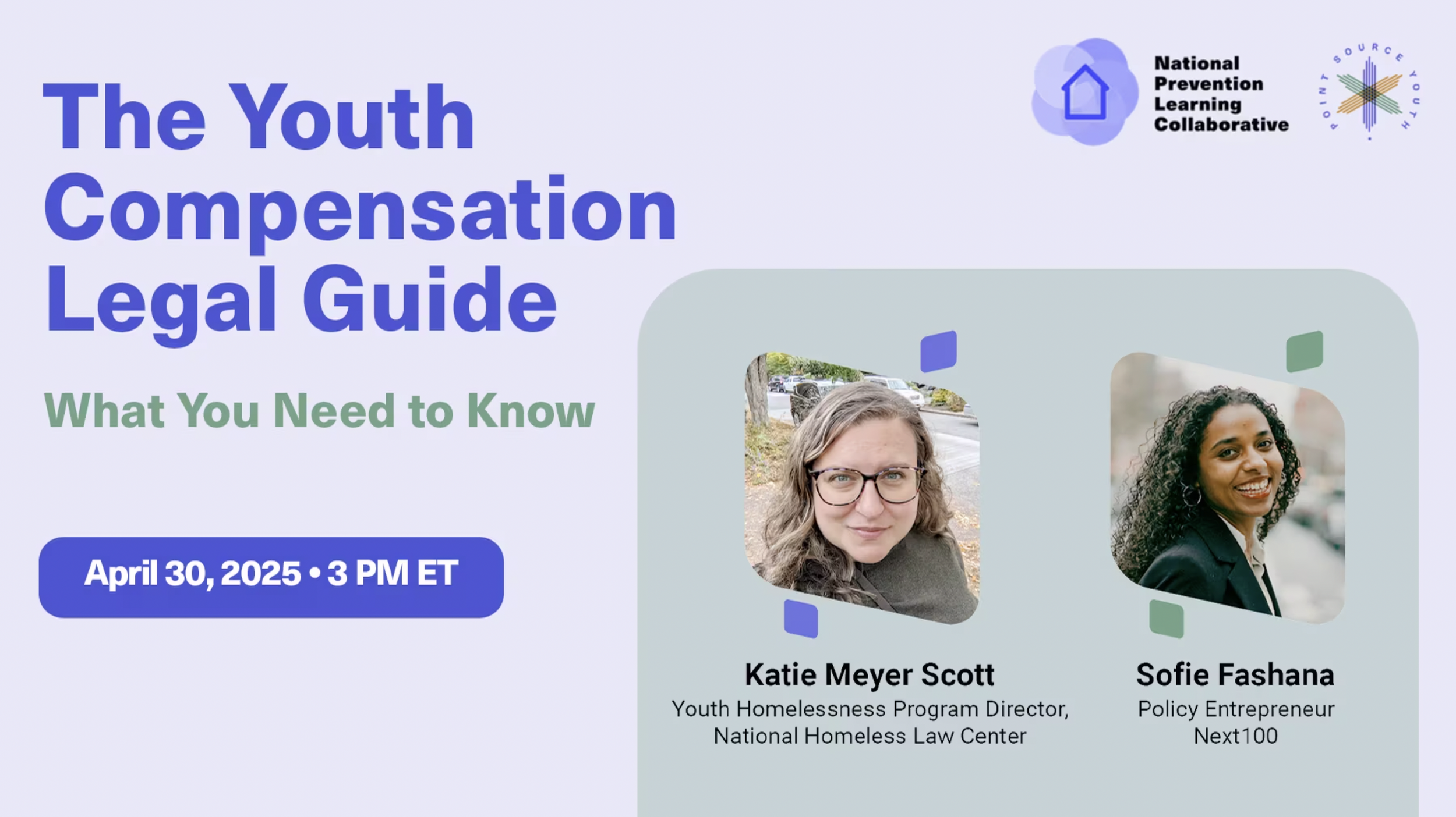 Webinar: The Youth Compensation Legal Guide
