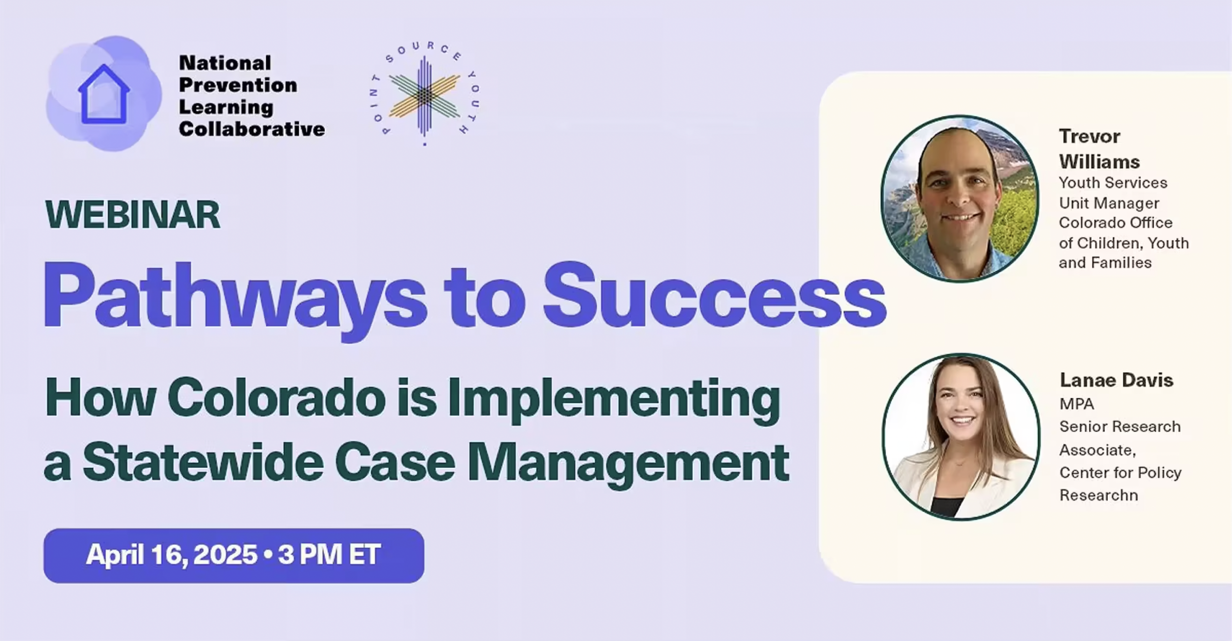 Webinar: Pathways to Success — How Colorado is Implementing a Statewide Case Management