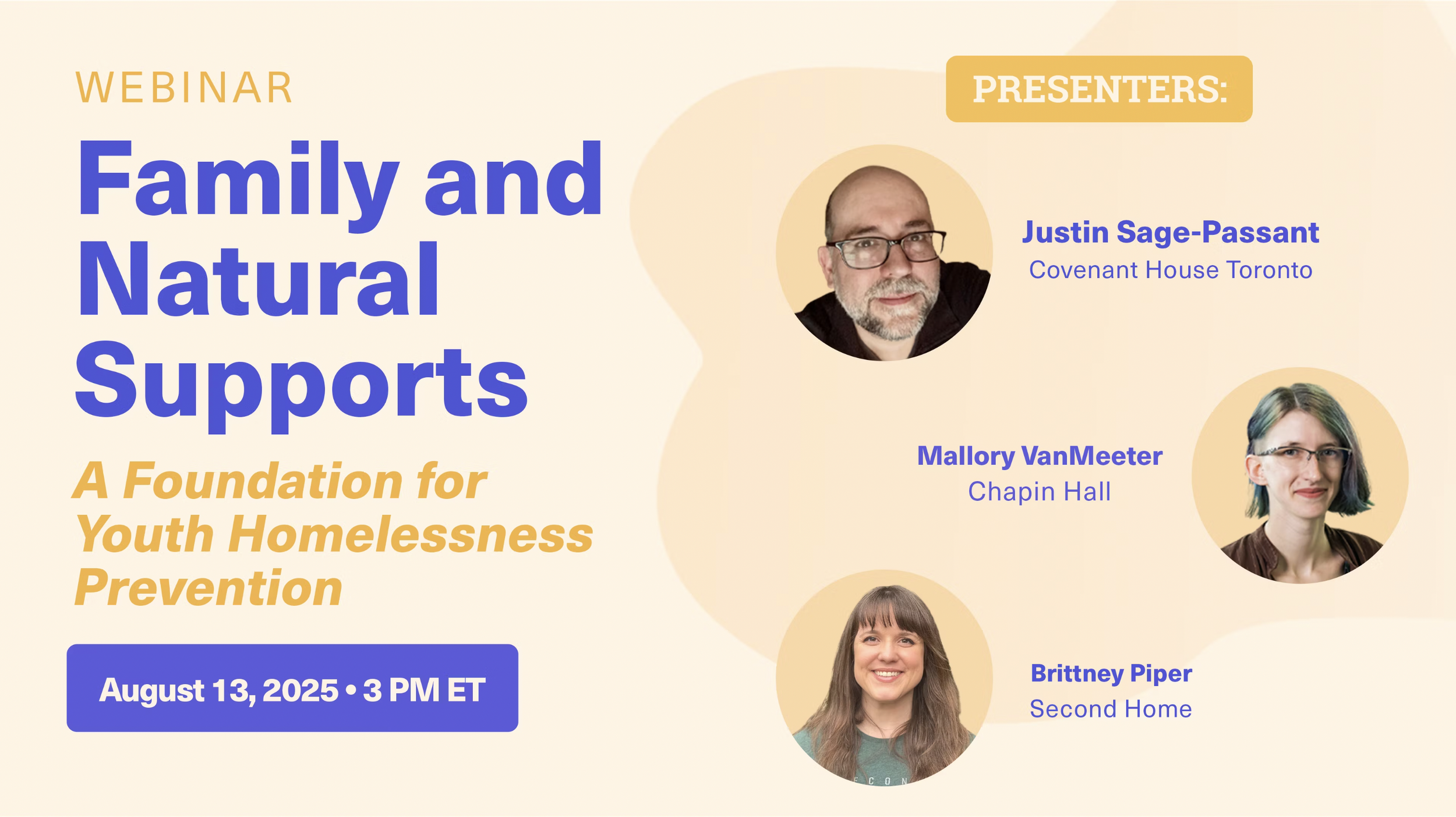 Webinar: Family and Natural Supports — A Foundation for Youth Homelessness Prevention