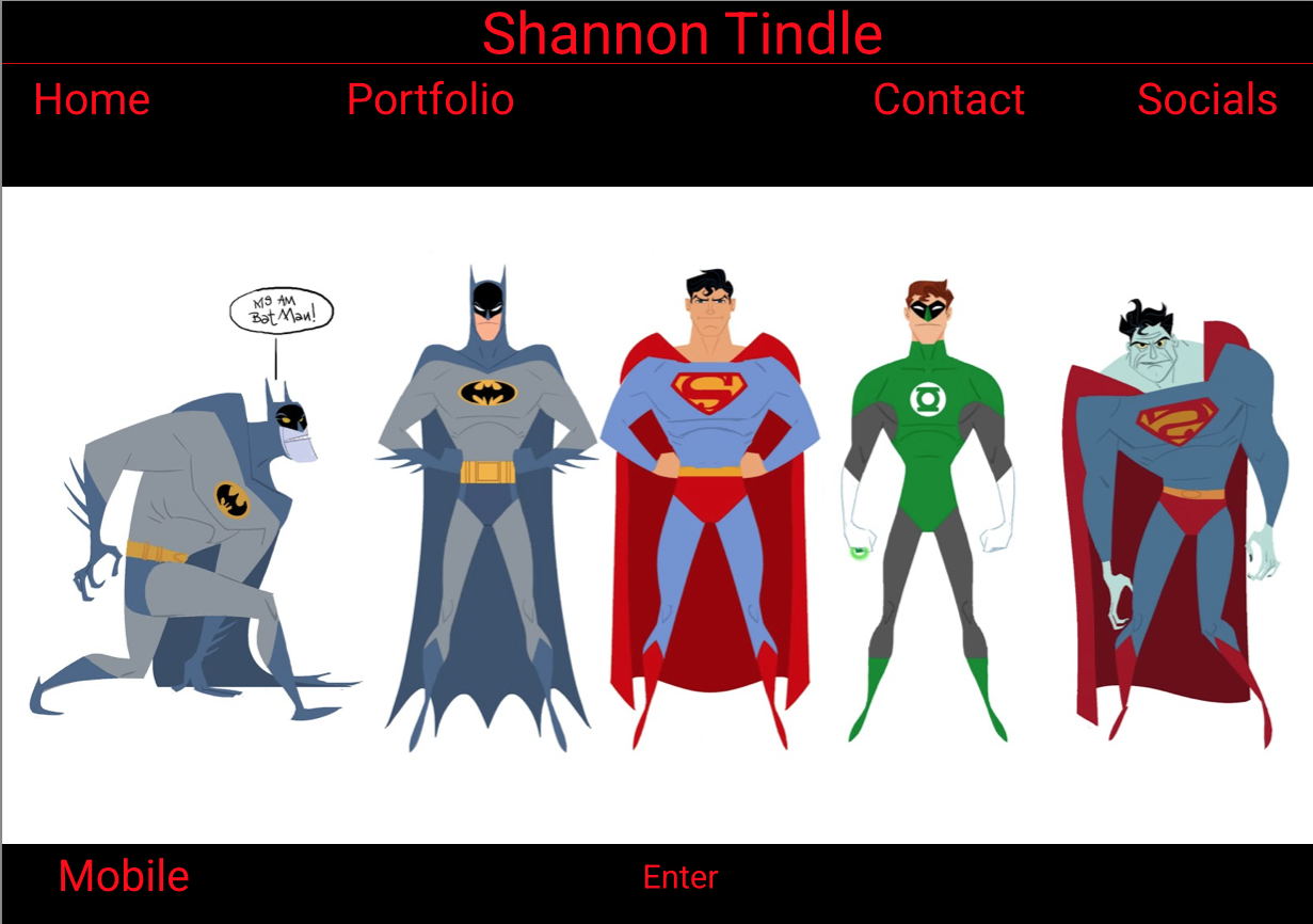 Shannon Tindle Portfolio Site