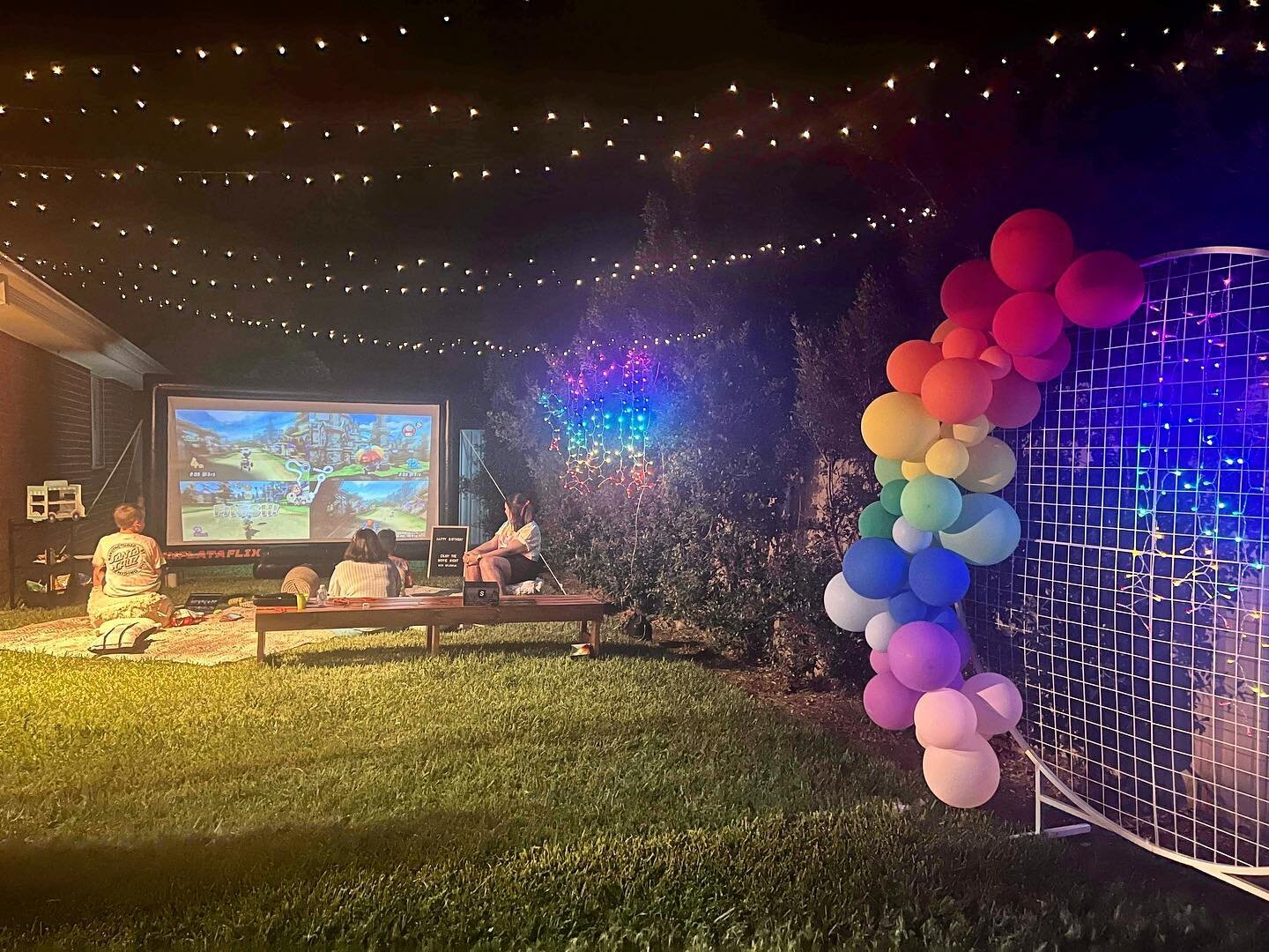 Ready for some outdoor gaming fun? 🌟🎮 

Inflataflix allows you to connect your console for a one-of-a-kind gaming experience

#Inflataflix #OutdoorGamingFun #BackyardCinema #GameNight