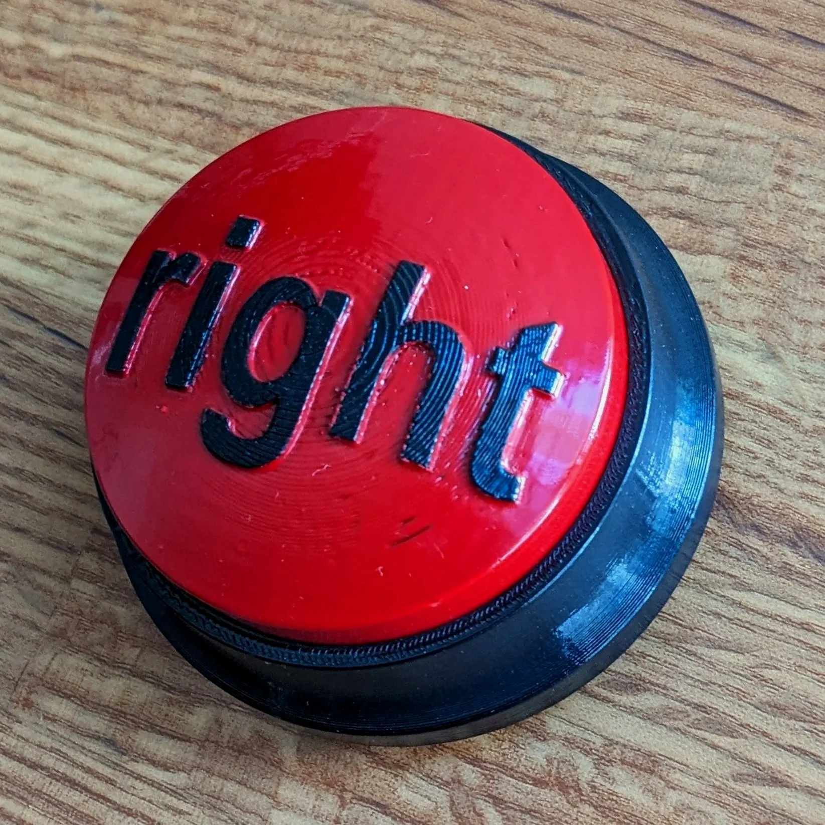 "Aaaaand I Was Right" Button