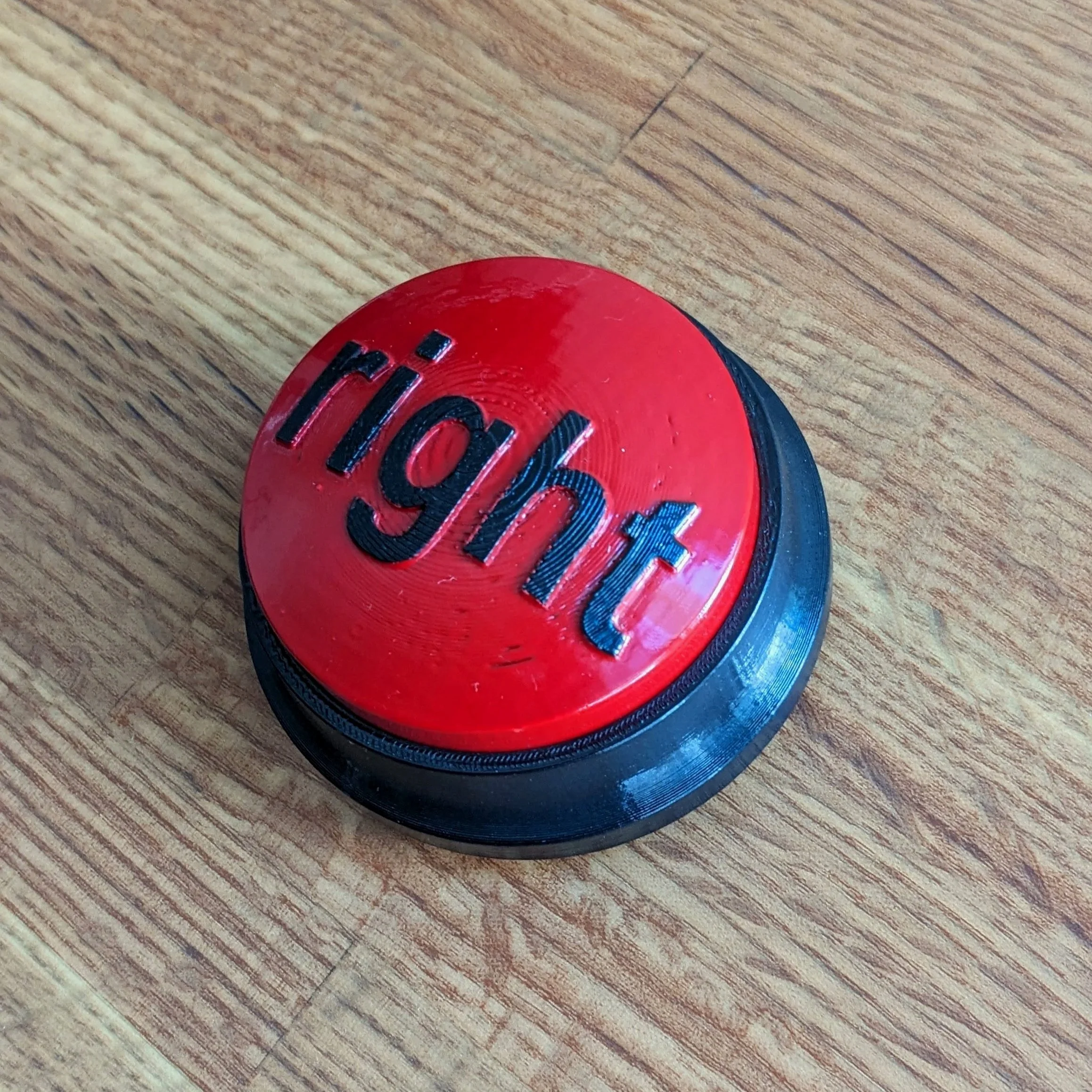 "Aaaaand I Was Right" Button