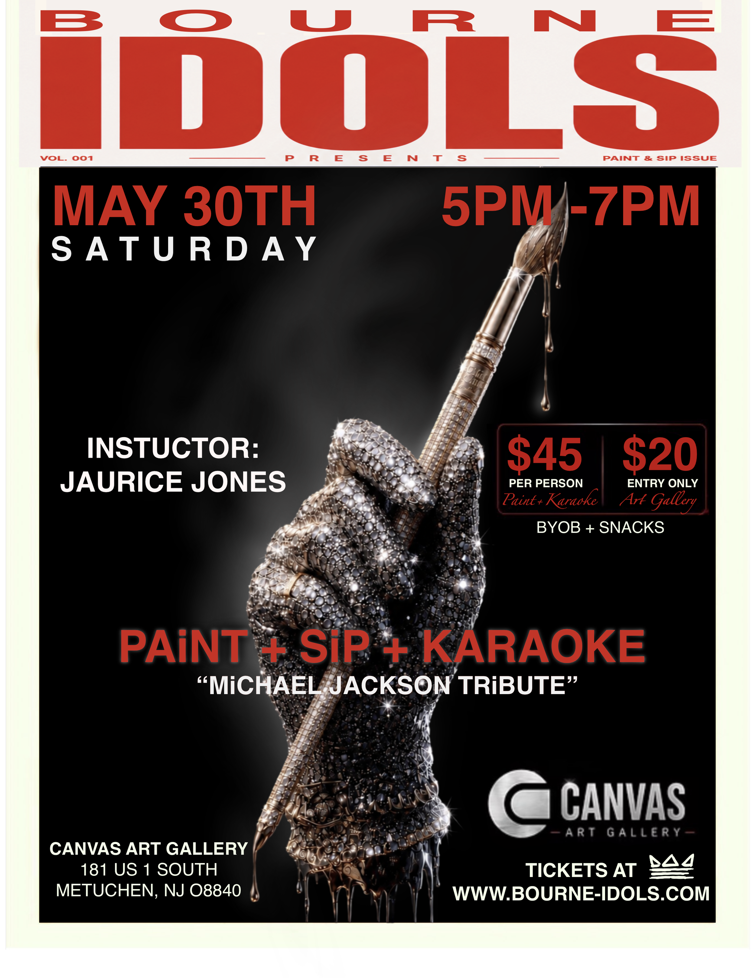 PAiNT & SiP: MiCHAEL JACKSON TRiBUTE