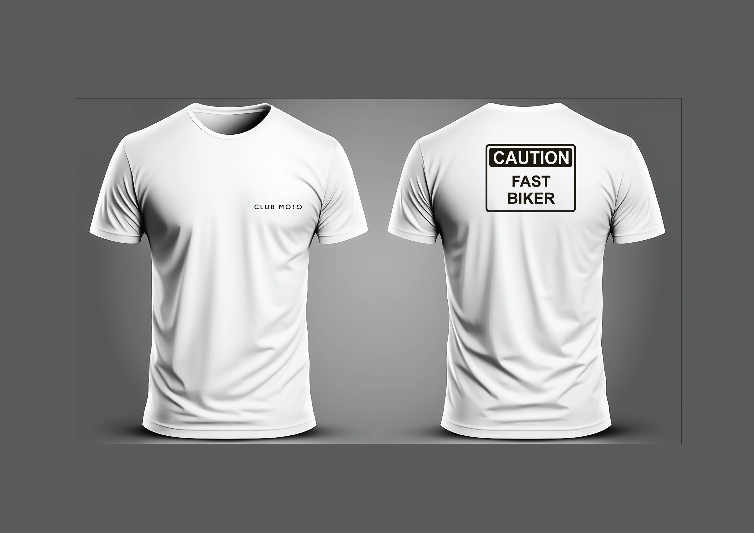 CLUB MOTO TSHIRT FAST BIKER
