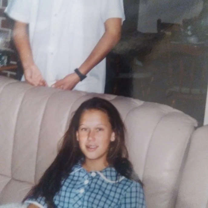 I posted this on another platform a couple weeks ago, and wanted to post it here. 

This pic is me at 13 years old 🥹

&mdash;-

Last night I didn&rsquo;t get to sleep until 3am. 

I&rsquo;d put the kids to bed, watched a rom com, felt sleepy. At 10p