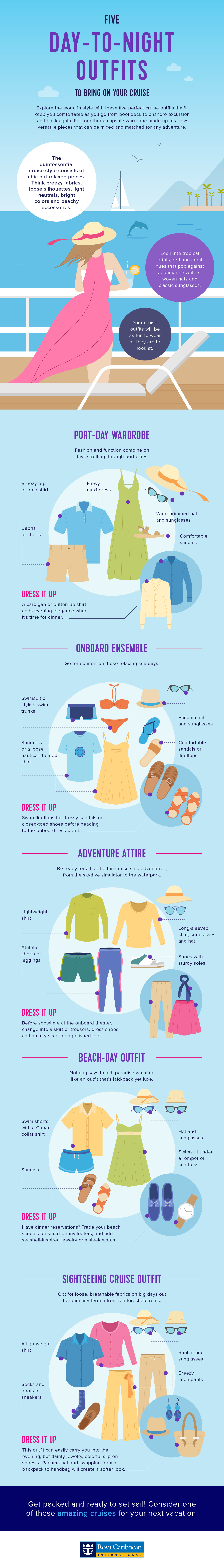 INFOGRAPHIC - 5 Day-to-Night Outfits to bring on your Cruise.png