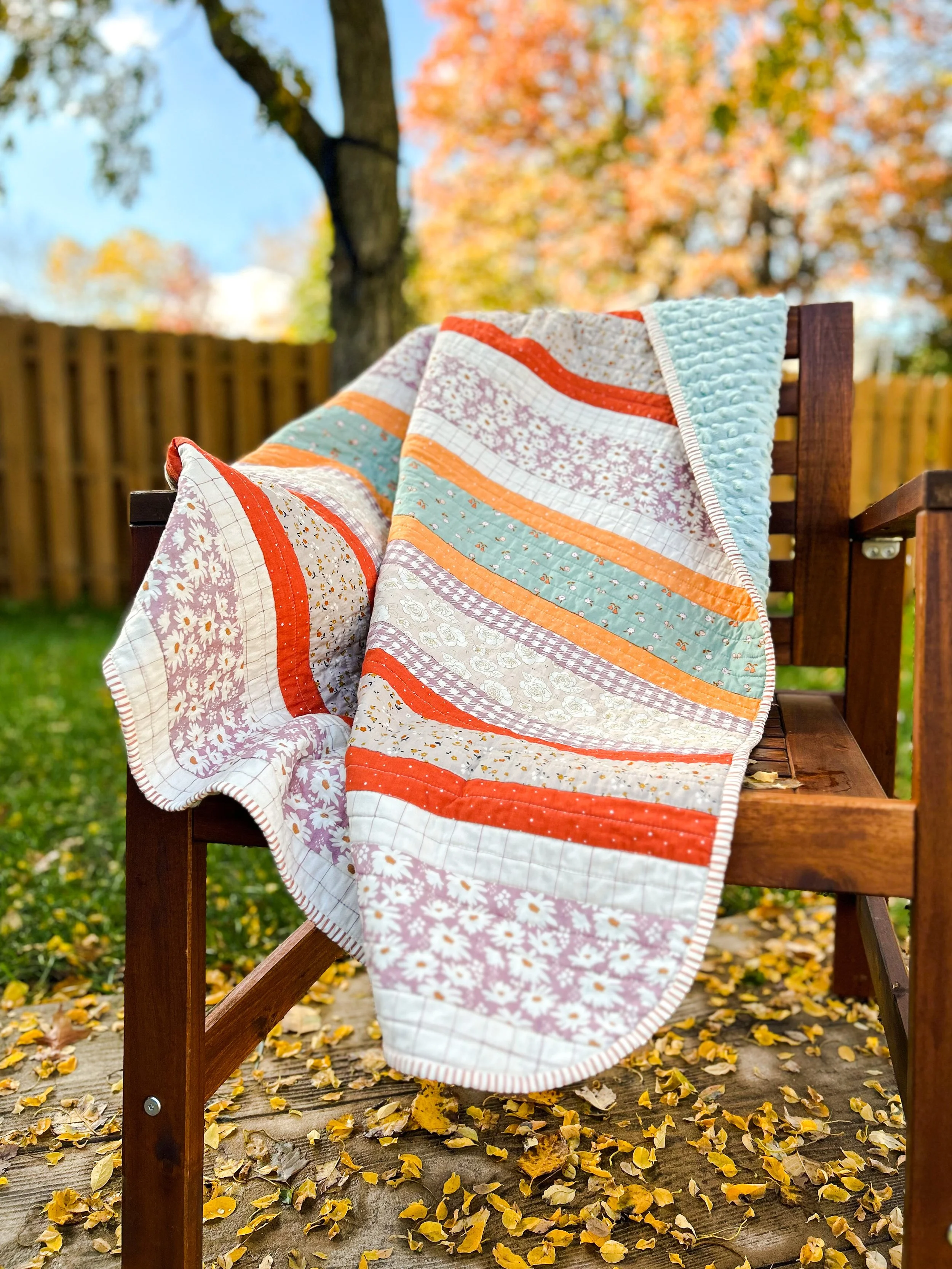 Simple Stripes Quilt Tutorial 1400x935