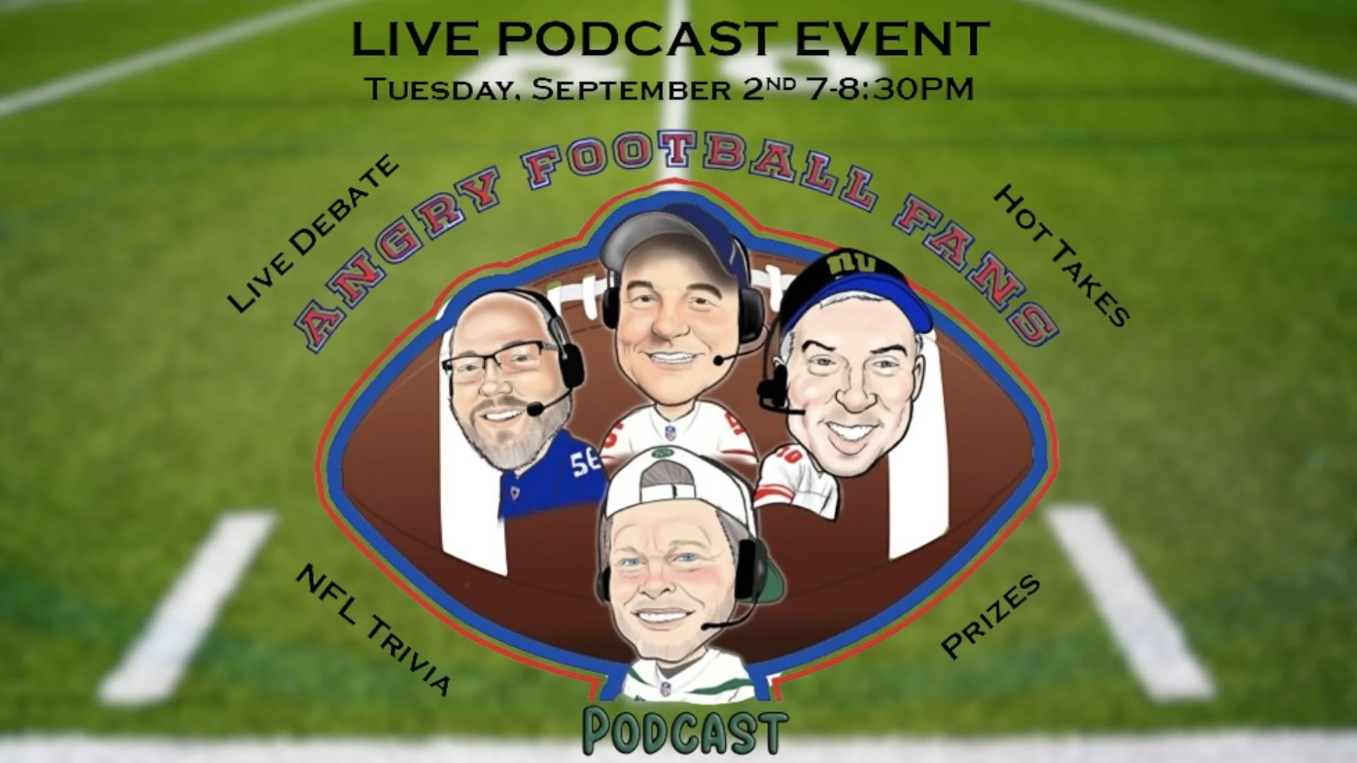 Angry Football Fans Live Podcast